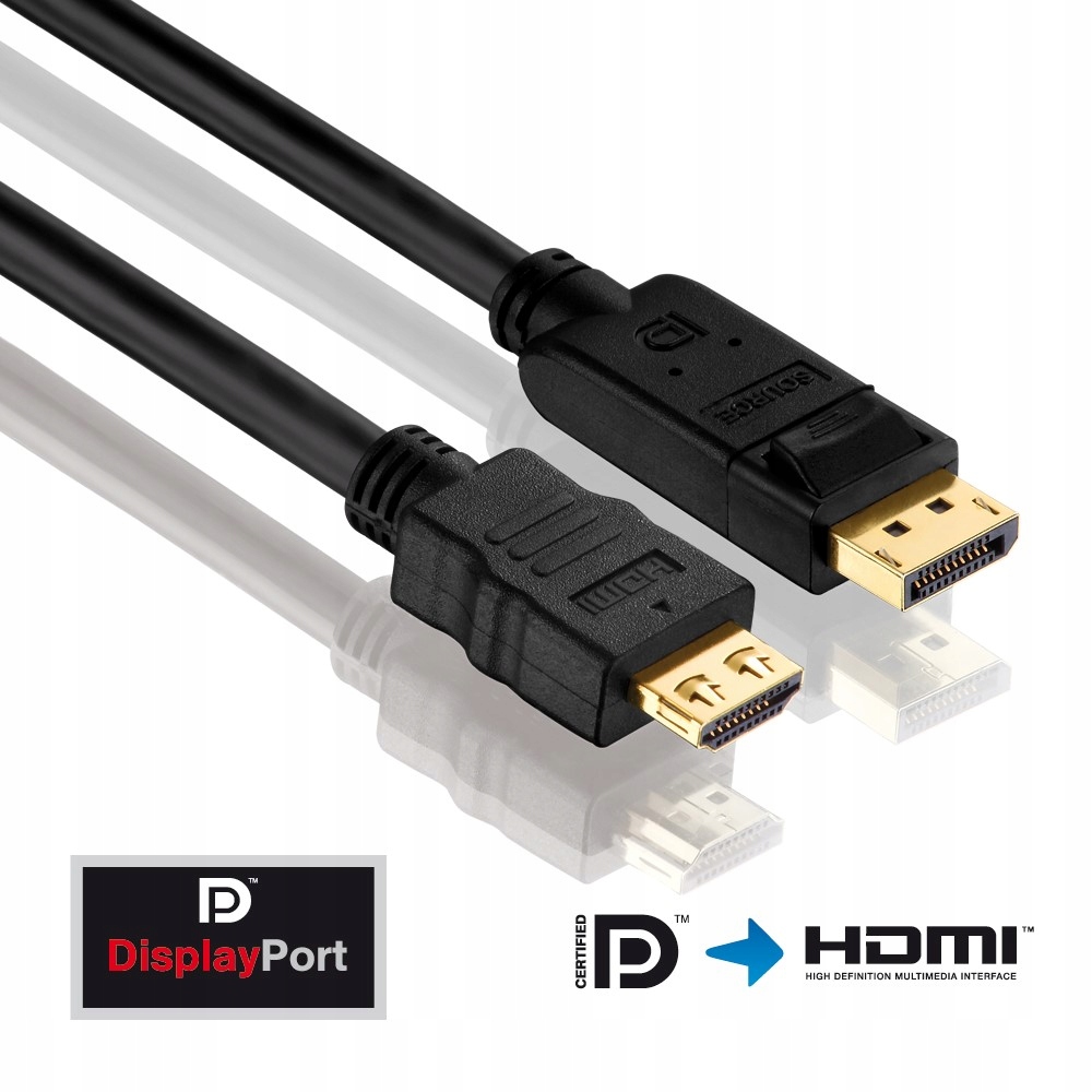 PureLink PI5100-010 kabel DisplayPort/HDMI 1,0m