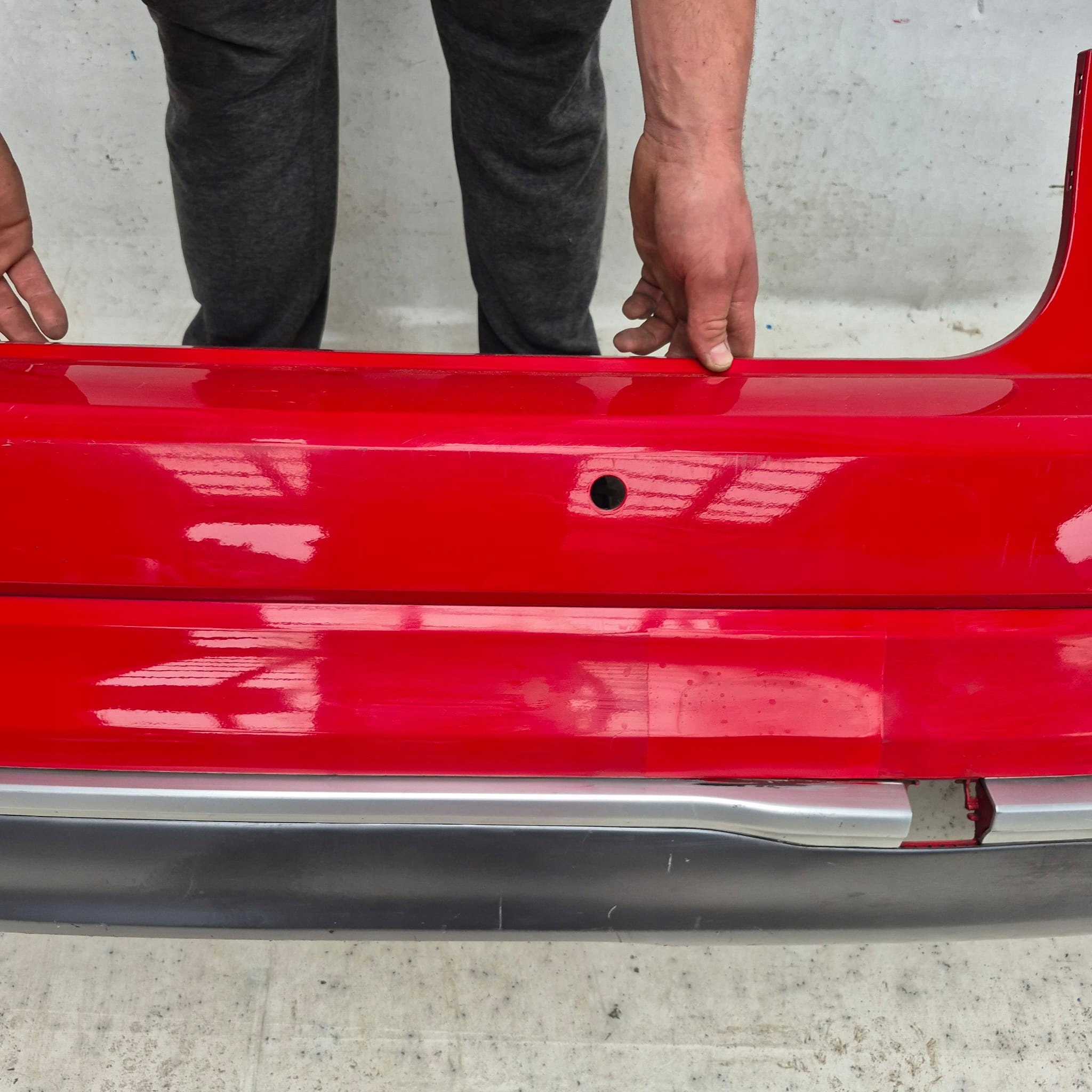 AUDI Q2 81A S-LINE 16- bumper rear part rear PDC