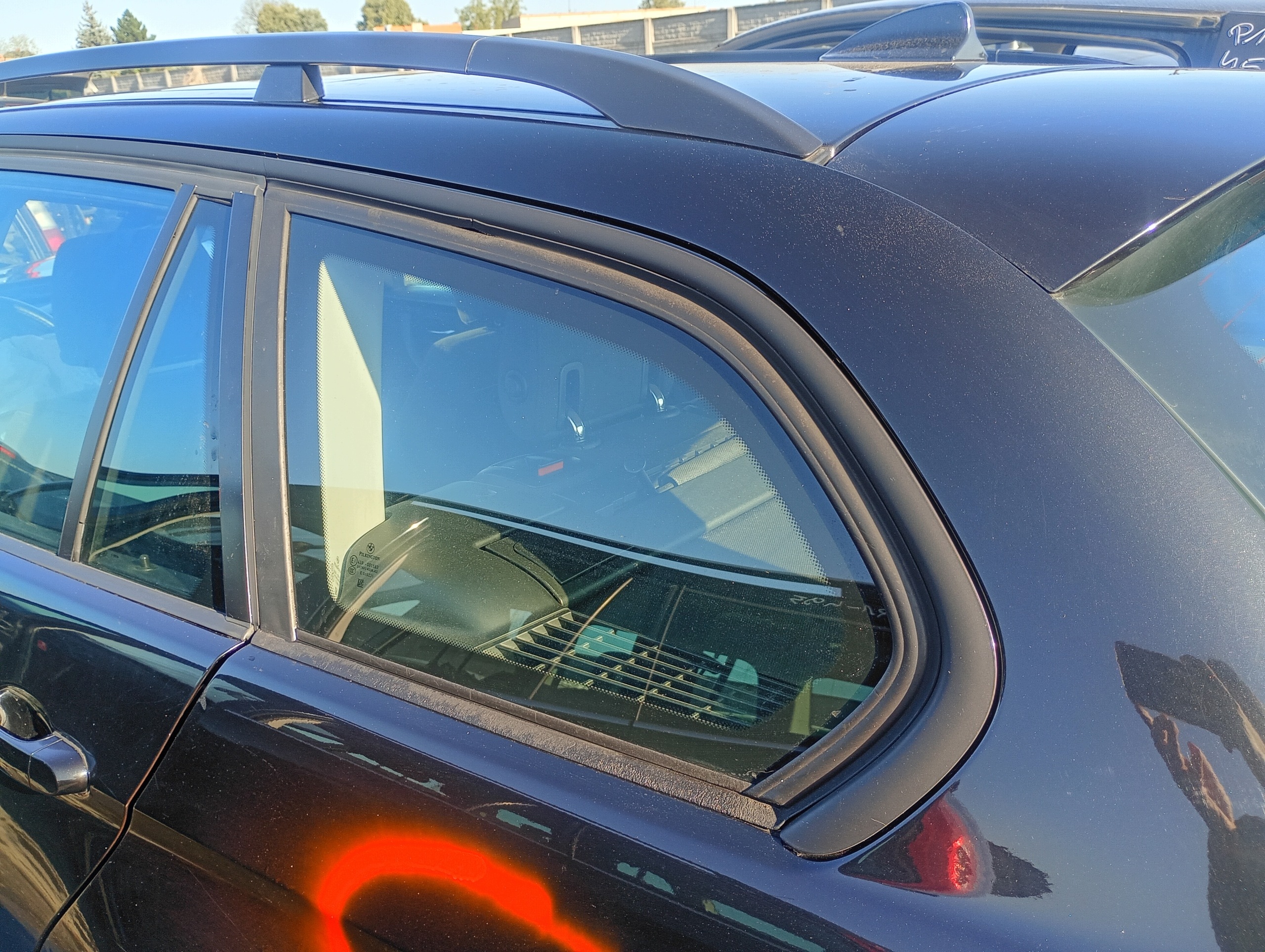 window side bodywork left rear part BMW 3 III E91 06-07