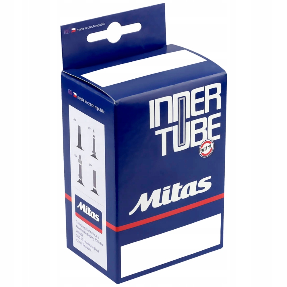

Dętka 28x1.1-1.75 Mitas auto AV40