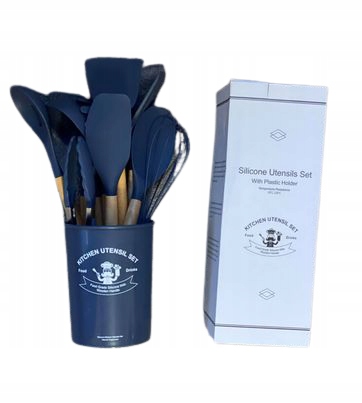 

Zestaw Przyborów Kuchennych Silikonowych 12 El.