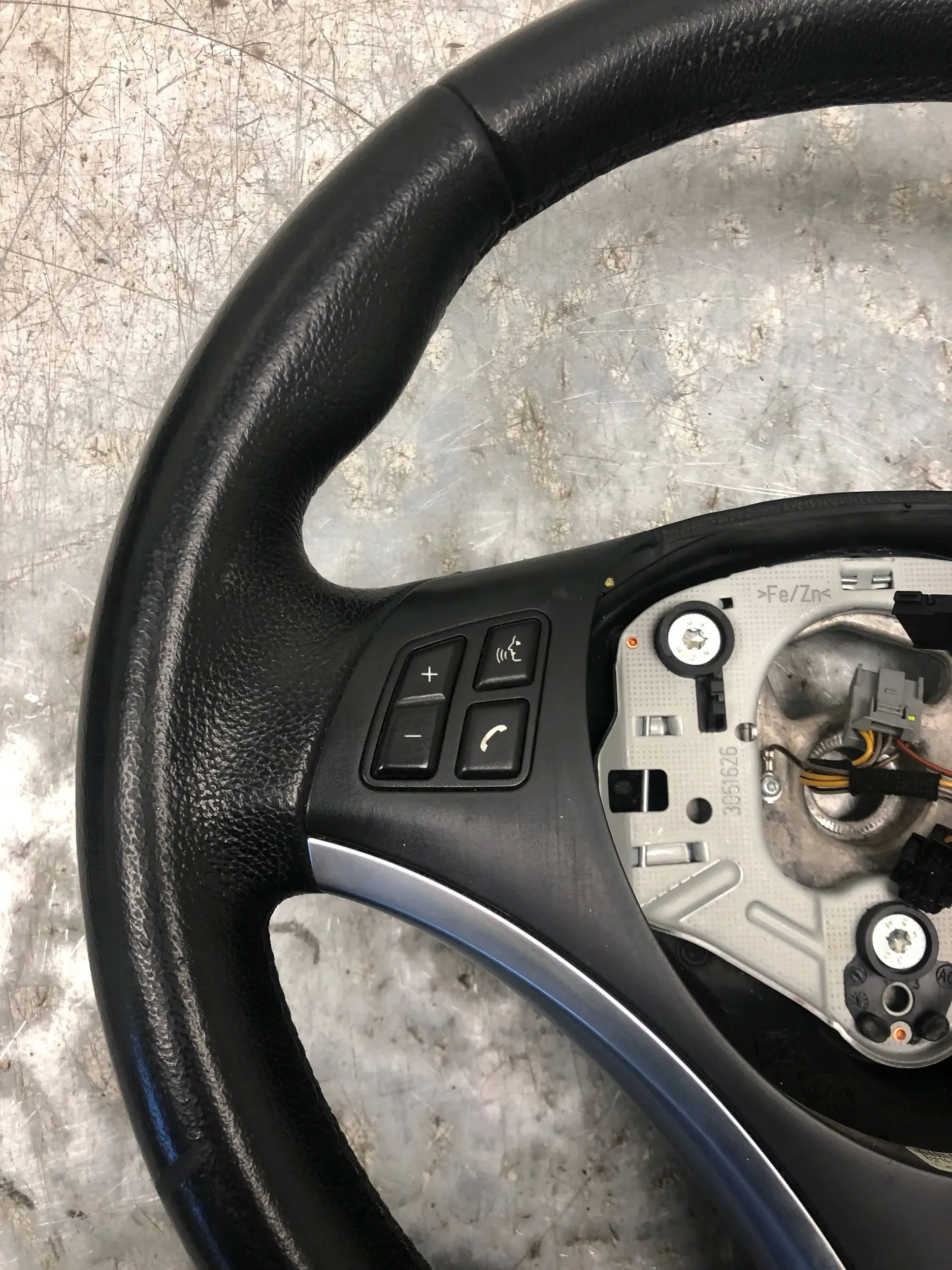 lenkrad Leder MULTIFUNKCJA BMW E87 LIFT 6795574