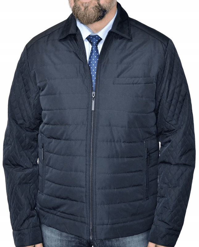 Pánská jarní podzimní bunda s límcem L