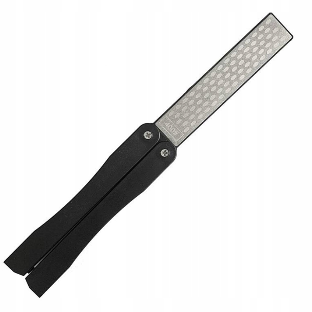 Ostrzalka Do Nozy Diamentowa Dwustronna Survival składana Edc 600/400