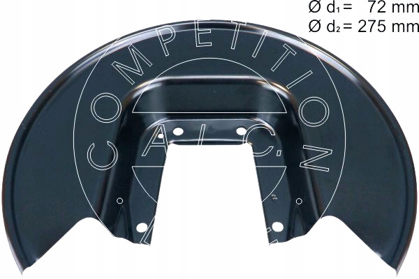 OSŁONA TARCZY HAM.TYLNA LEWA PRAWA AIC Producent części AIC