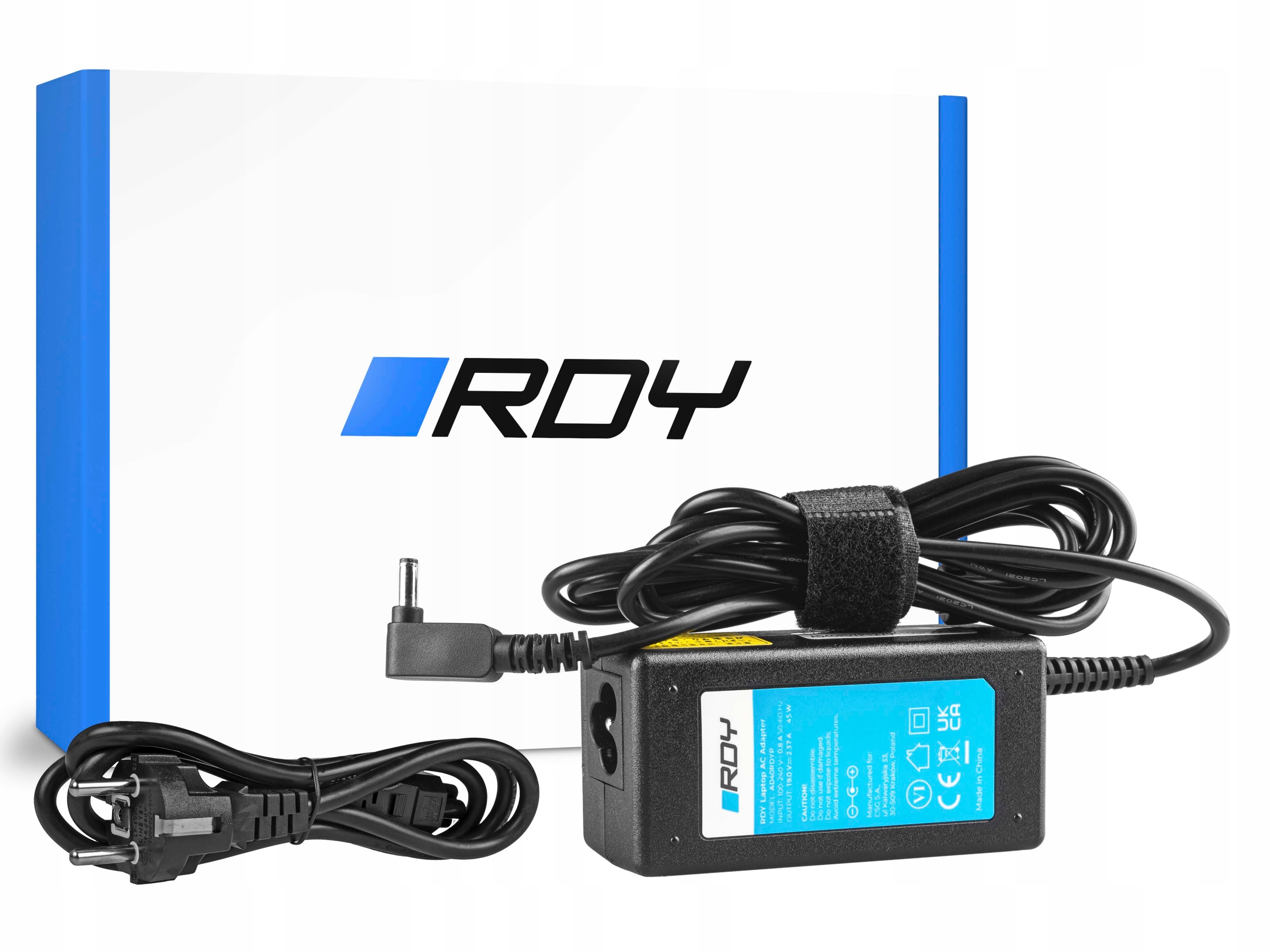 

Zasilacz Ładowarka do Asus 45W 19V 2.37A 4.0-1.35