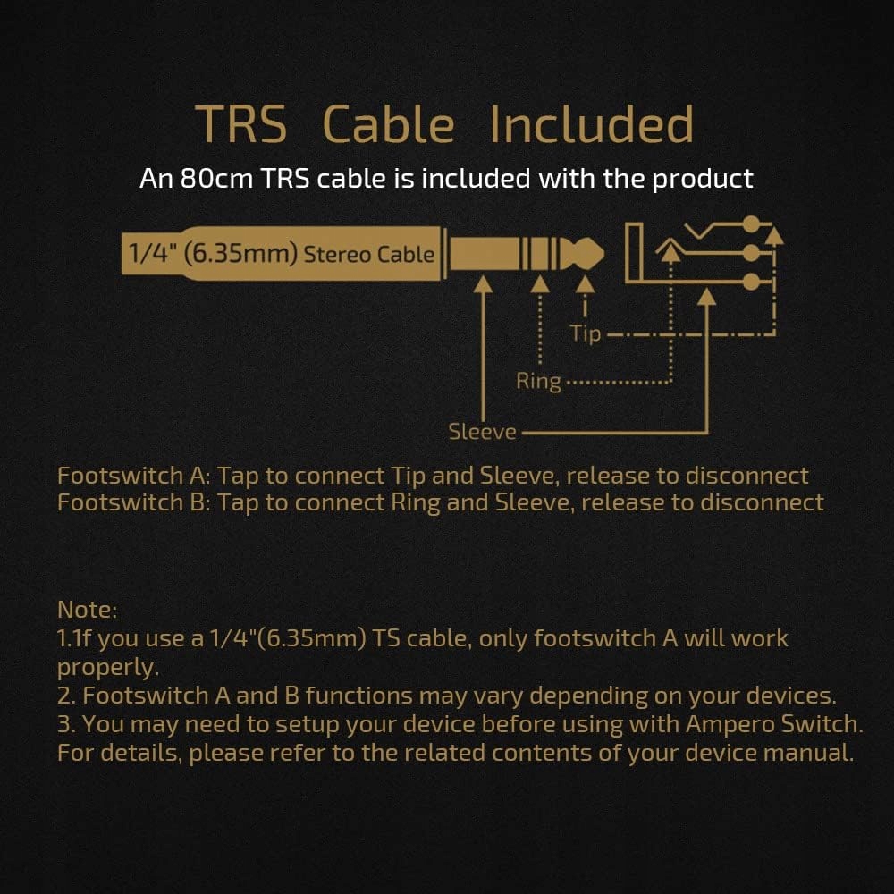 PEDAŁ MOMENTARY HOTONE NOŻNY REGULATOR AMPERO SWITCH 6,35 MM PROFESJONALNY Kod producenta BD56G1D56