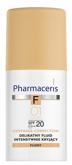 Pharmaceris F Fluid Kryjący 01 Ivory SPF20