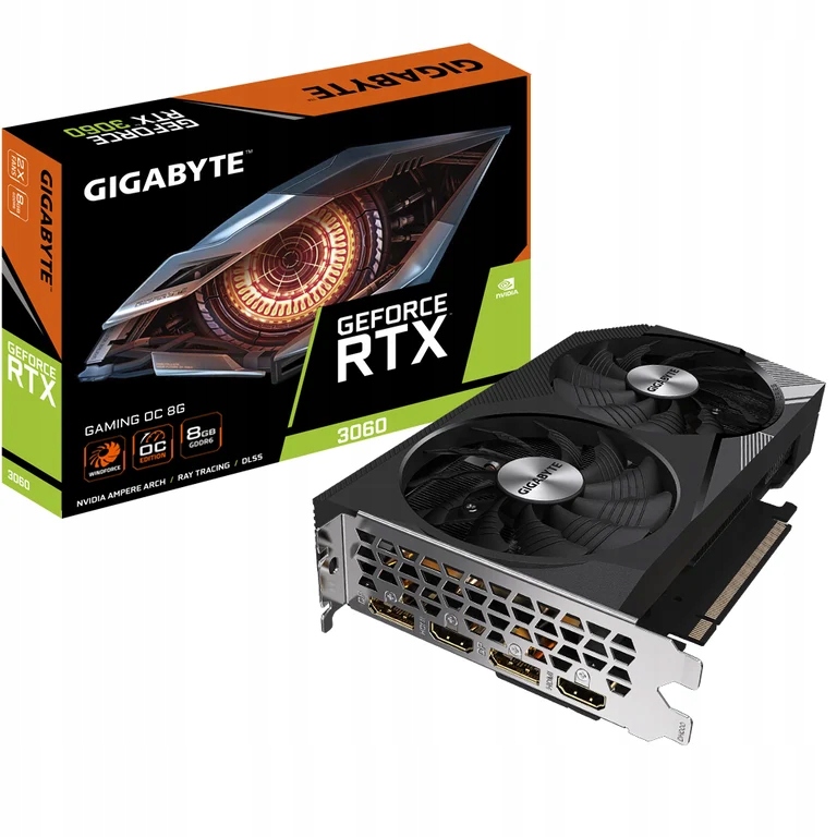 Gigabyte GeForce Rtx 3060 Oc Nvidia 8 Gb GDDR6