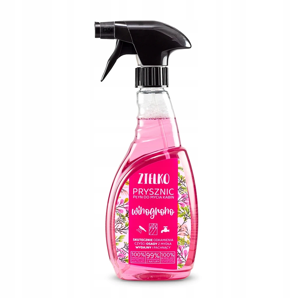 Levně 5x Zielko Ekologický prostředek na mytí sprchových koutů 500 ml