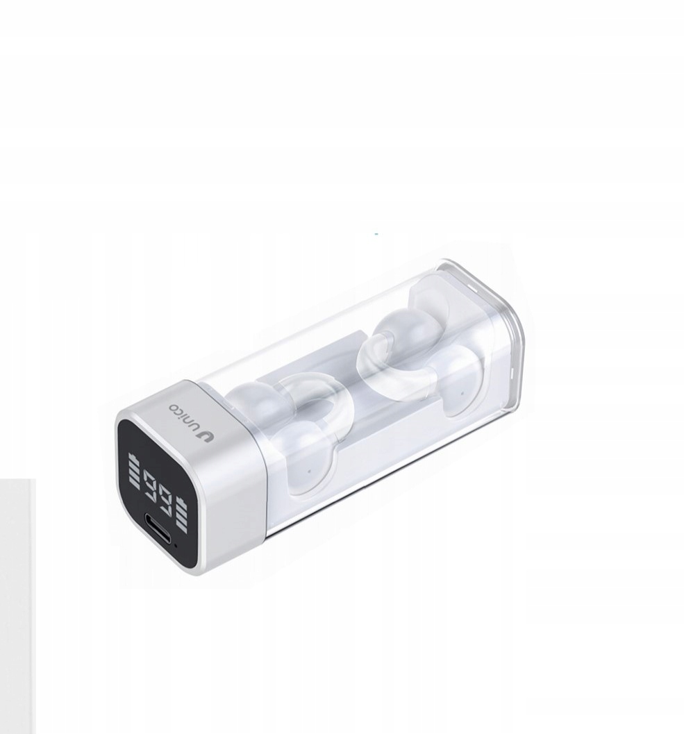 Bezprzewodowe Słuchawki Bluetooth Na Klips Powerbank 200H Sportowe Trening