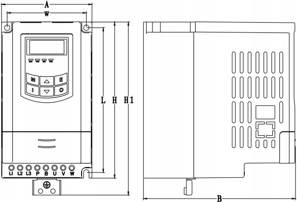 FALOWNIK EURA E810-0185T3 18,5KW, 3X400V, 38A Kod producenta E810-0185T3