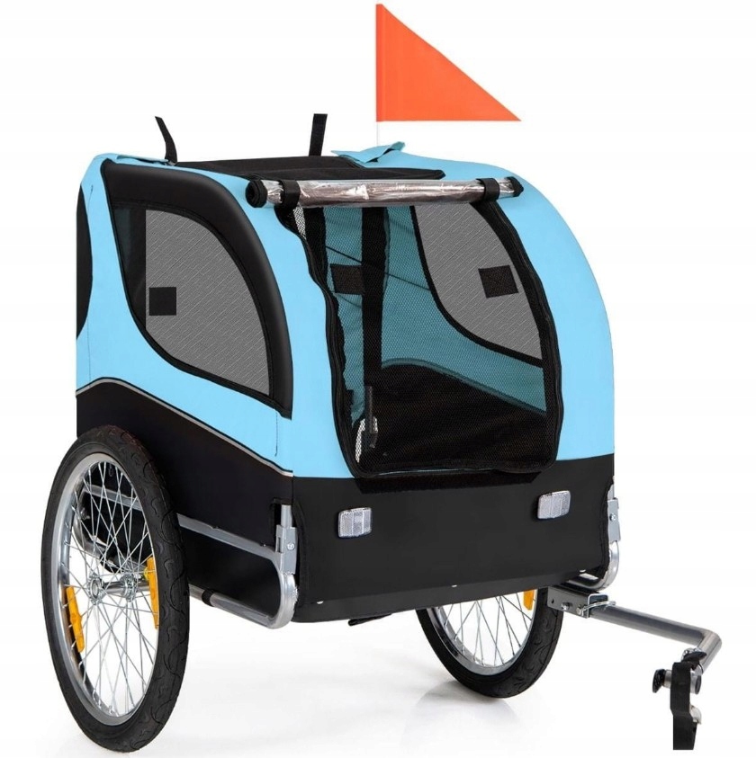 Przyczepka rowerowa dla zwierząt do 40 kg Costway