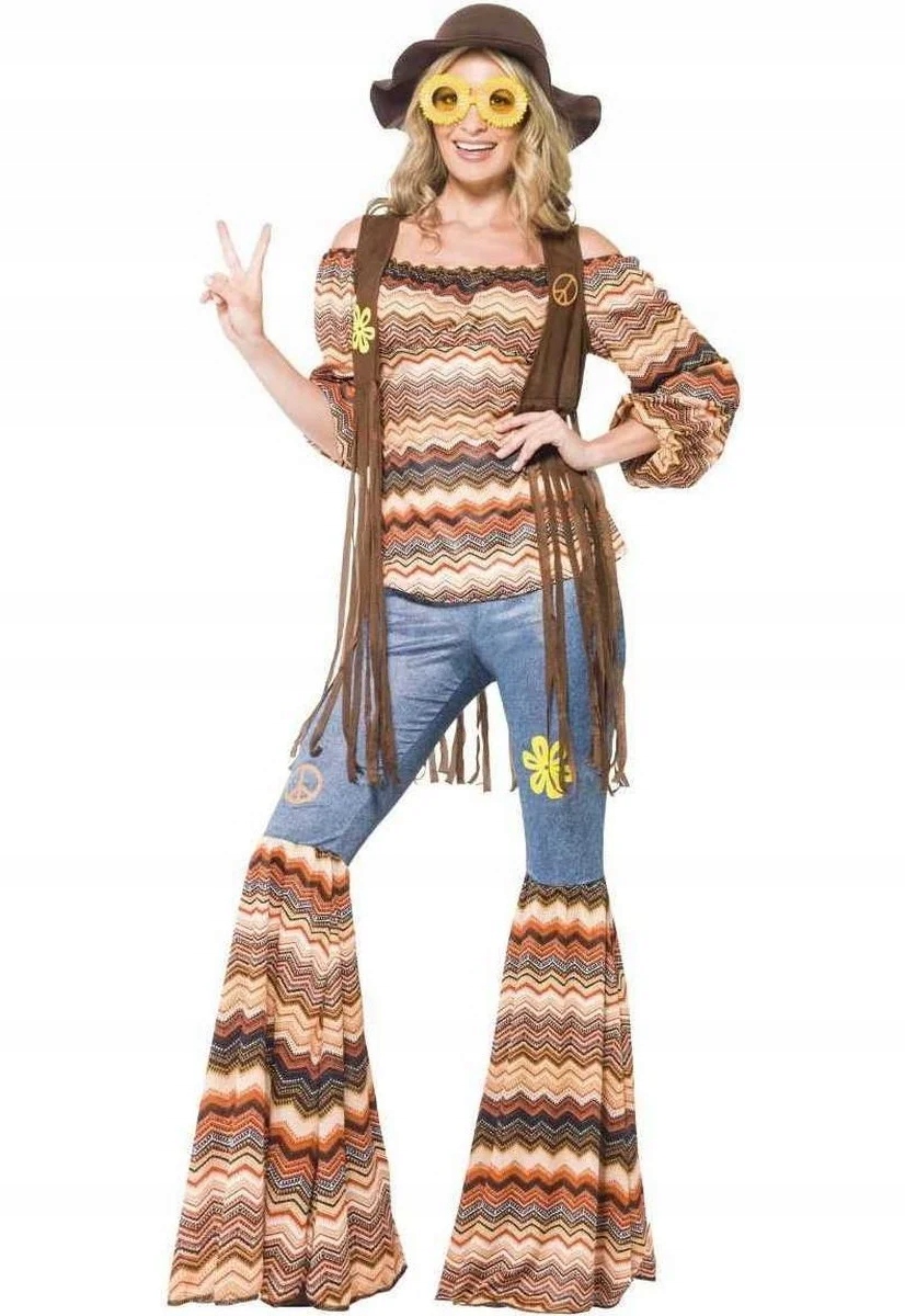 Kostým Hipiski Převlek Hipiska Kostým Léto 60 L