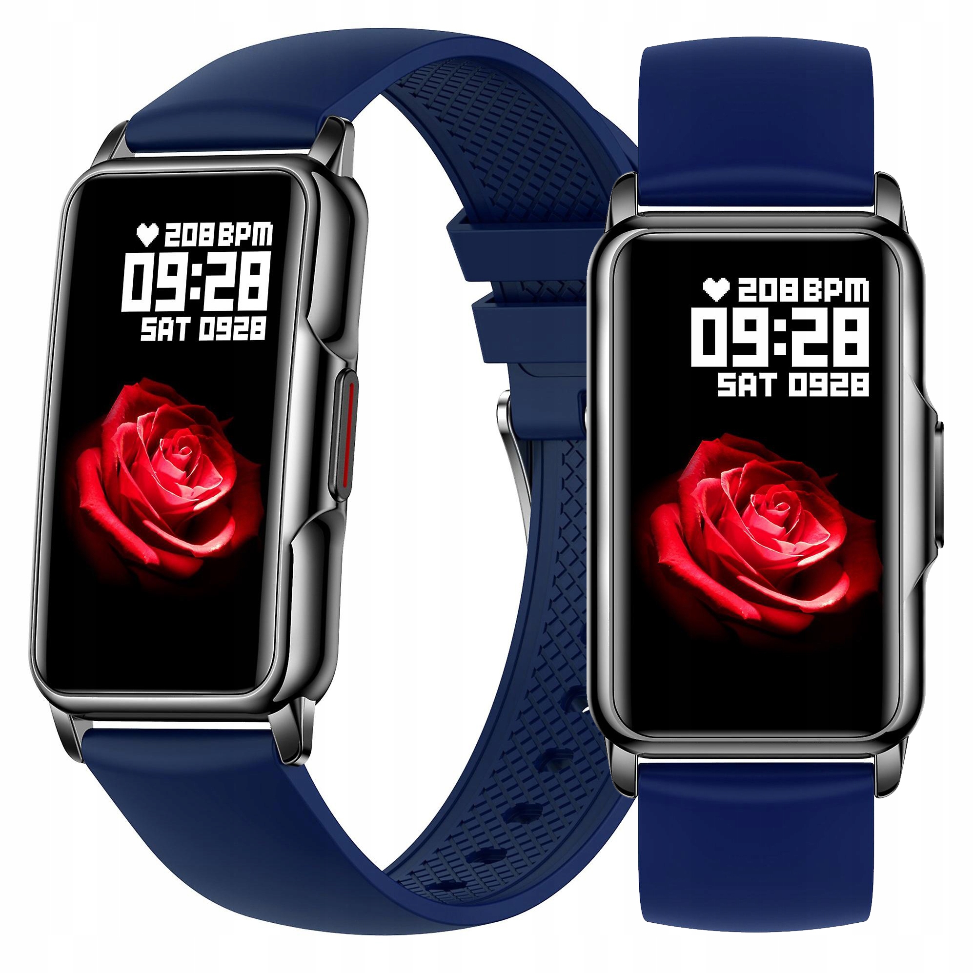 

Smartband Smartwatch Zegarek Niebieski Pasek Sport
