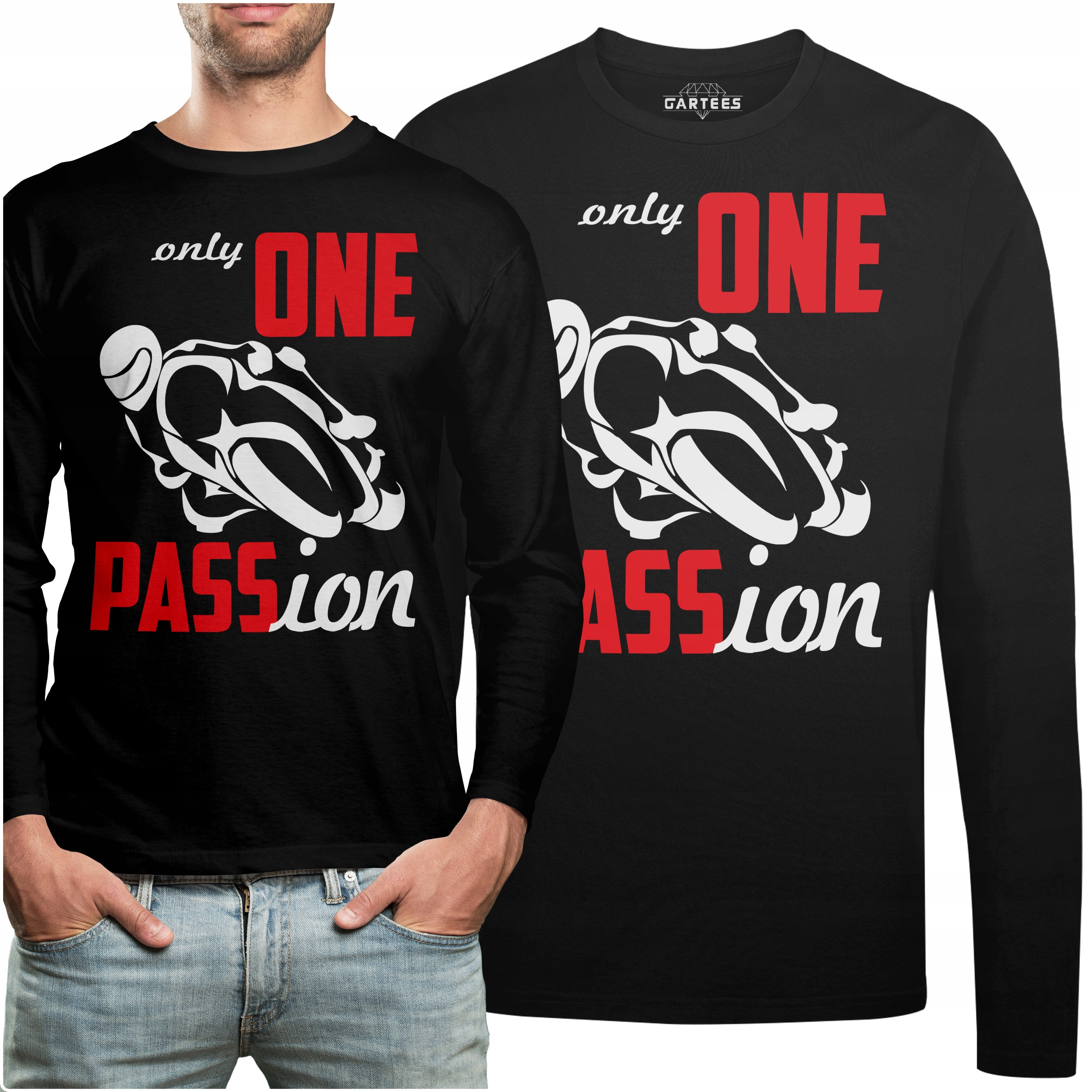 

Koszulka Long Na Prezent Napis Only One Passion