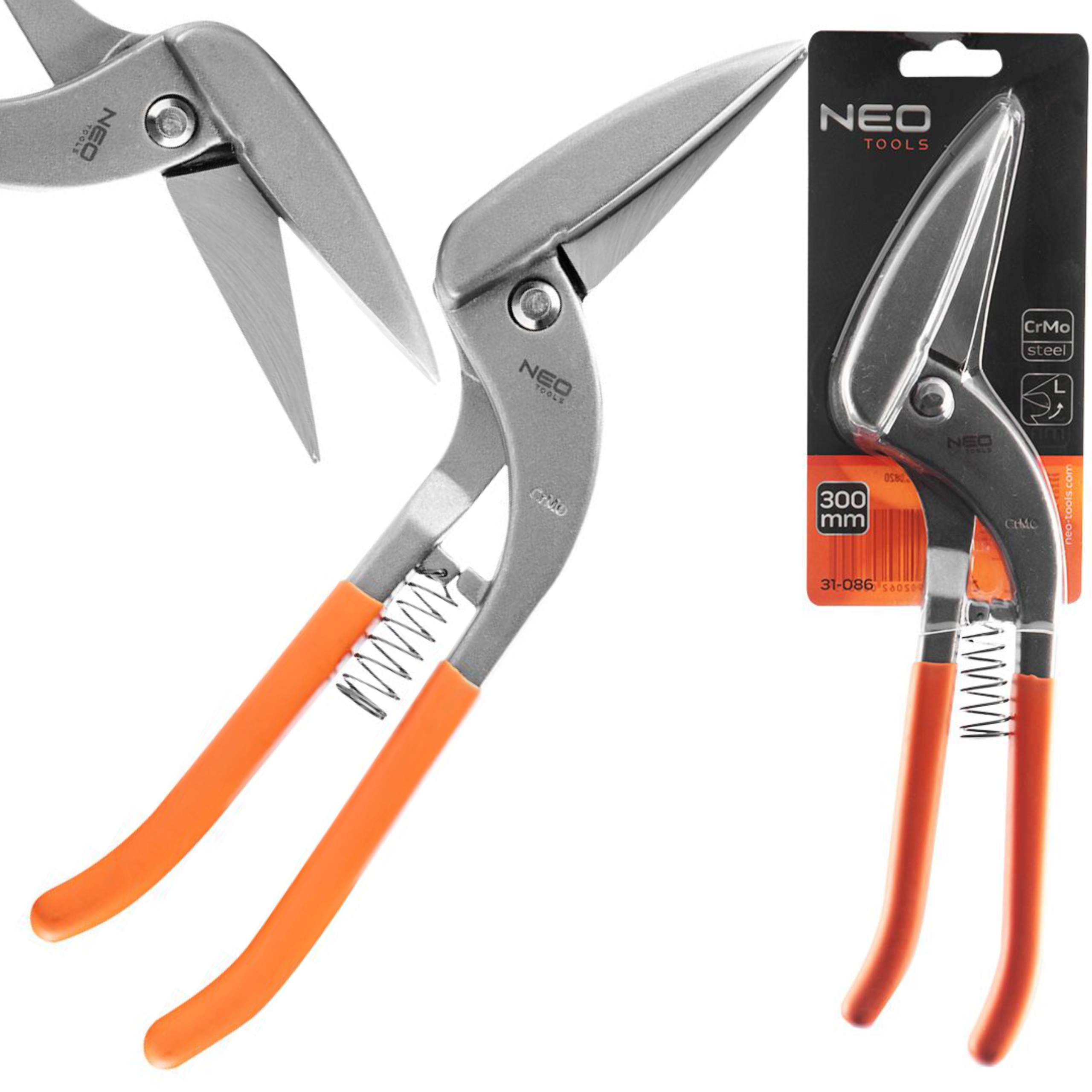 

Neo Nożyce Do Blachy Lewe 300mm dekarskie pelikan