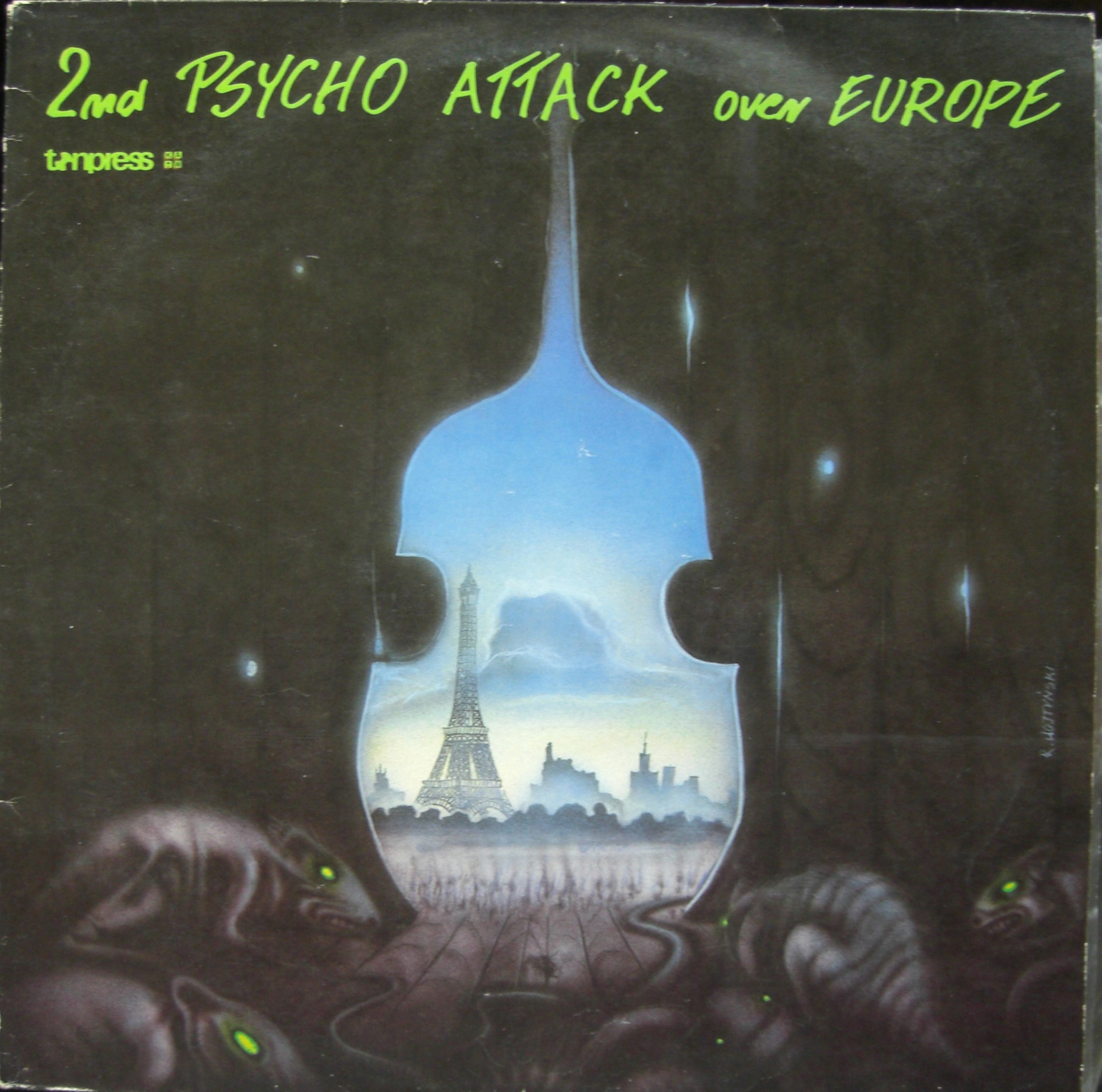 PSYCHO ATTACK over EUROPE!LPレコード 2枚セット Psycho Attack