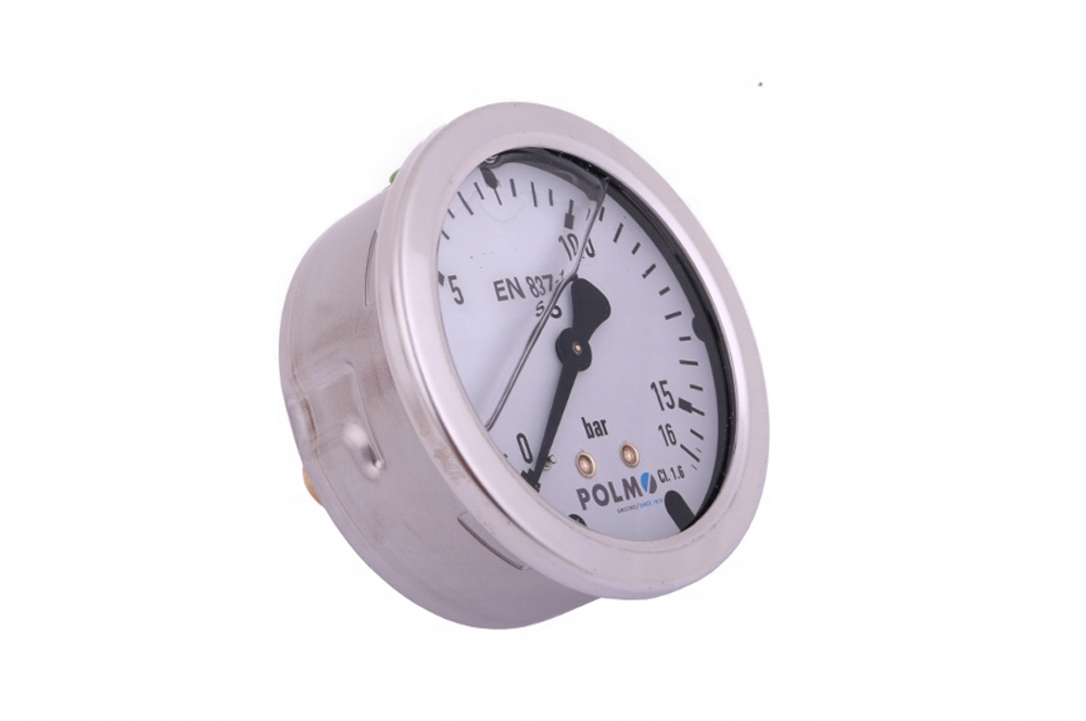 

Manometr glicerynowy M63 16 bar tylne G1/4 Polmo