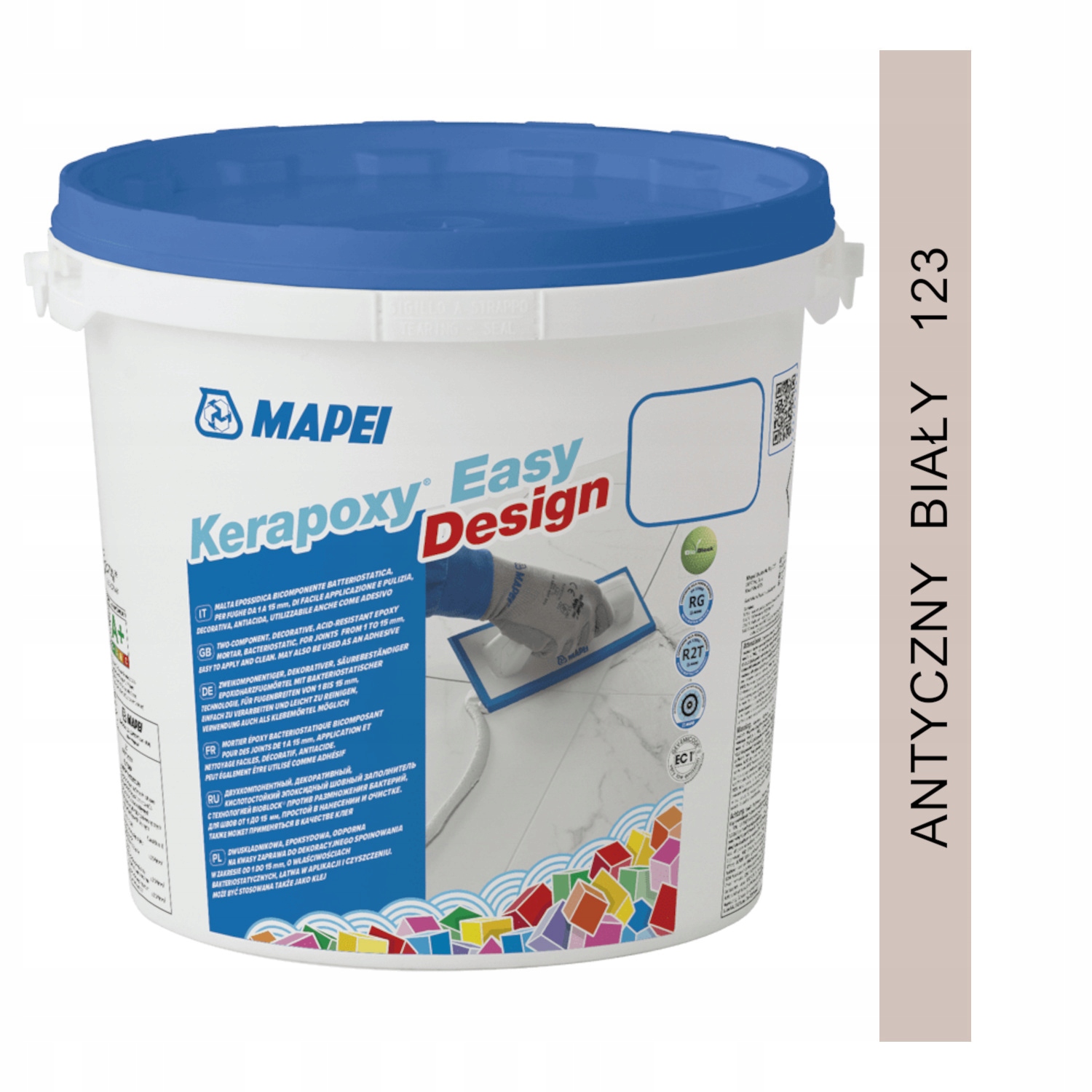 Mapei Kerapoxy Easy Design Epoxidová fuga 3kg 123 Antická Bílá