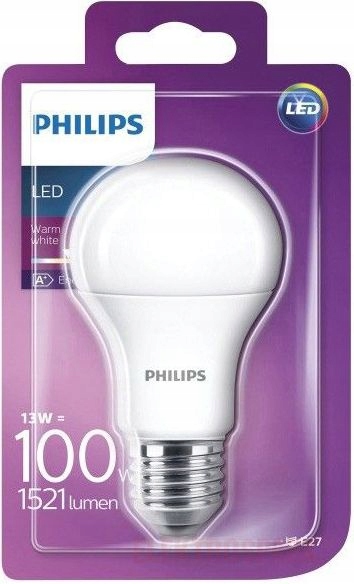 

Żarówka Led Philips LEDbulb Nd 13W A60 E27 ciepła