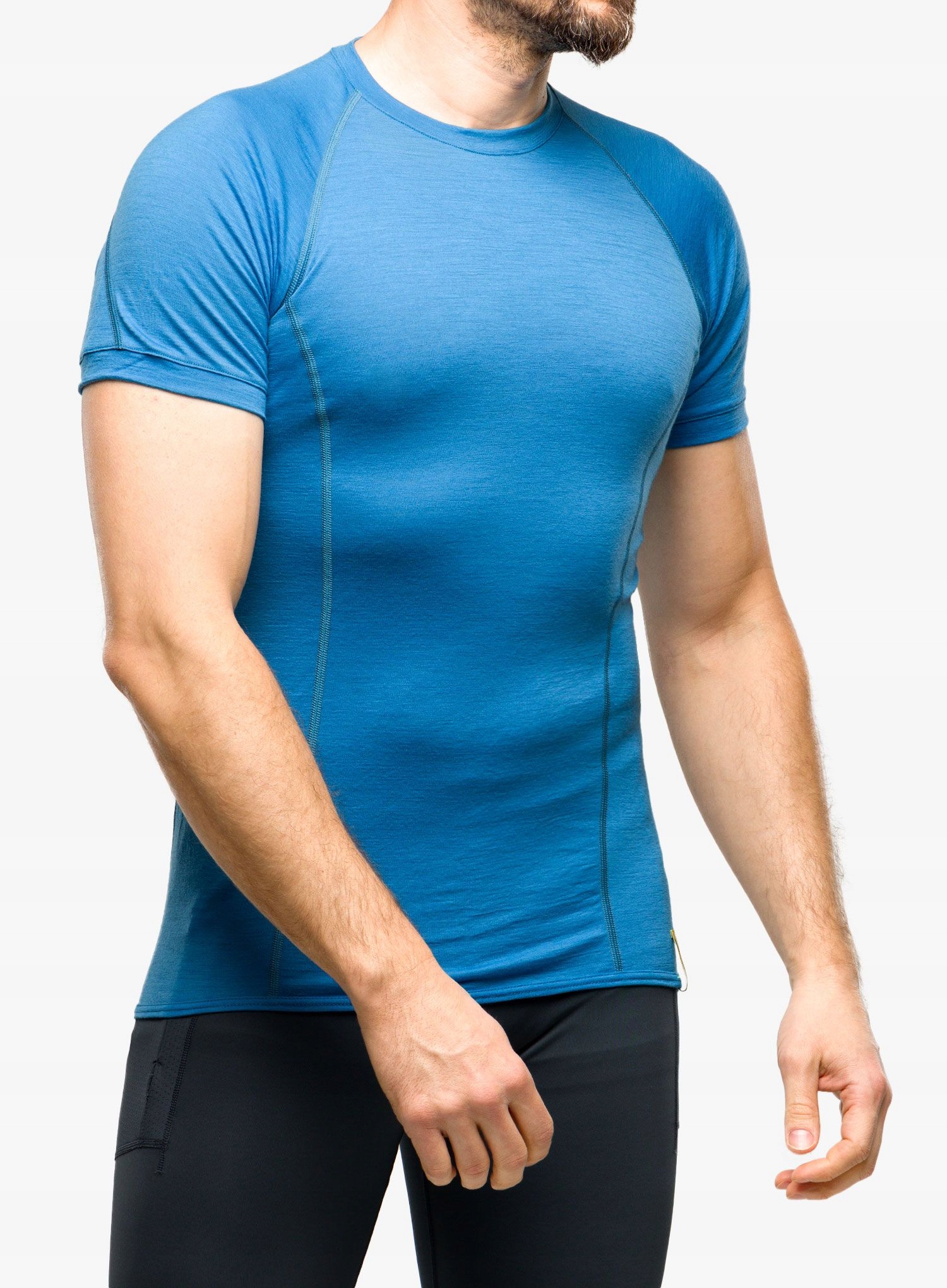Tričko Sensor Merino Active Tee S/s modrá S
