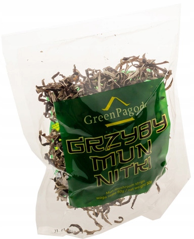

Grzyby mun suszone nitki Green Pagoda 50 g