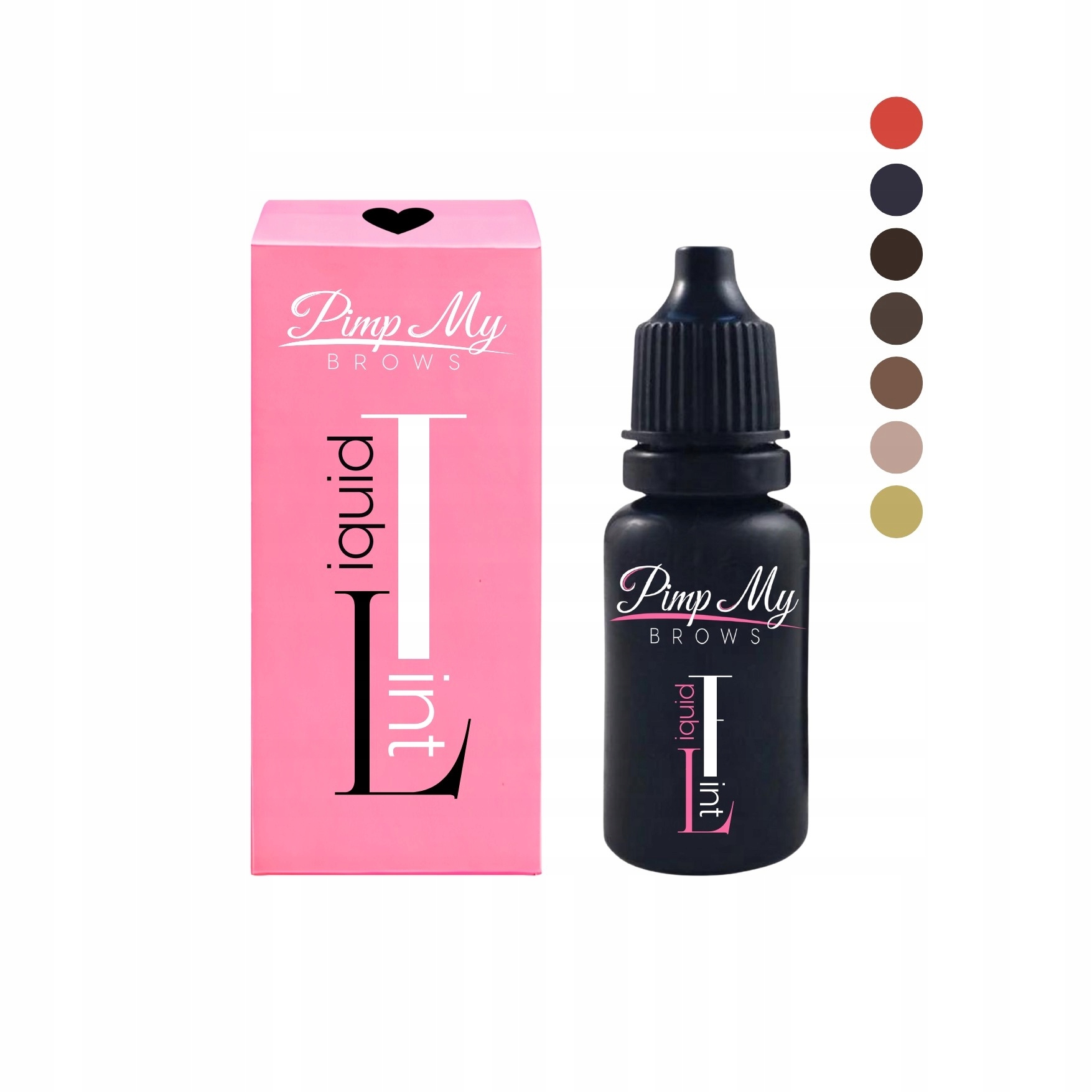 Tekutá Barva na obočí a aerograf Liquid Tint Pimp My Brows 15 ml Blondelight