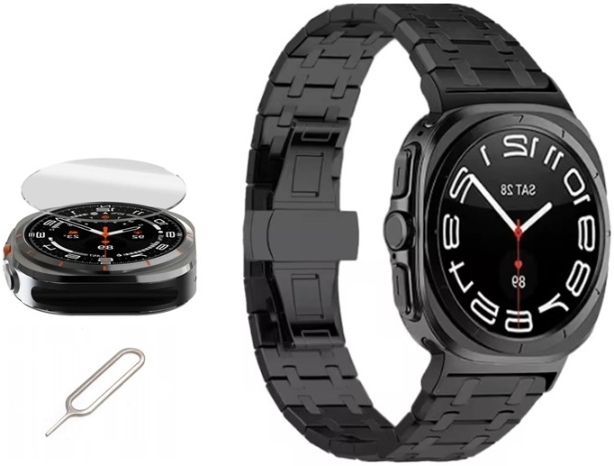 Bransoleta Pasek Do Samsung Galaxy Watch 8 Ultra 47MM 2025 +szkło+narzędzie