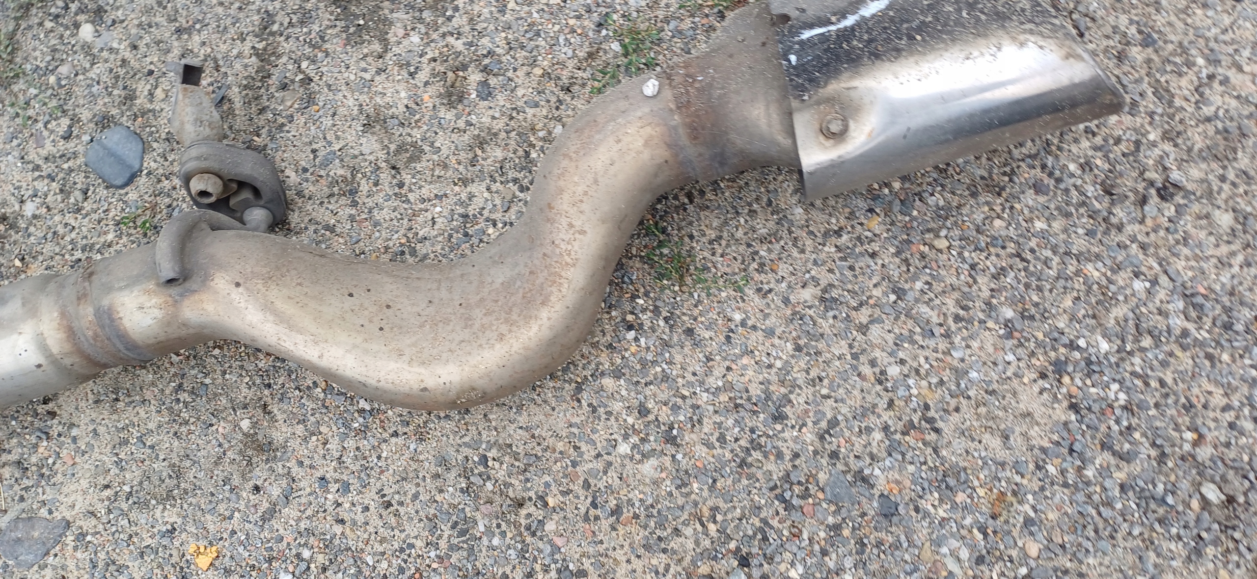 MERCEDES W169 2.0 CDI pipe exhaust exhaust pipe