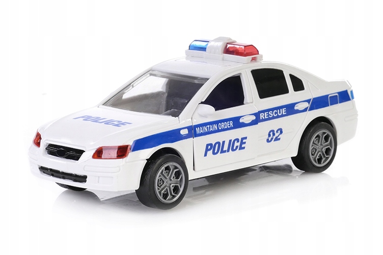 SAMOCHÓD AUTO POLICYJNE RADIOWÓZ ŚWIATŁA POLICJA Wiek dziecka 3 lata +