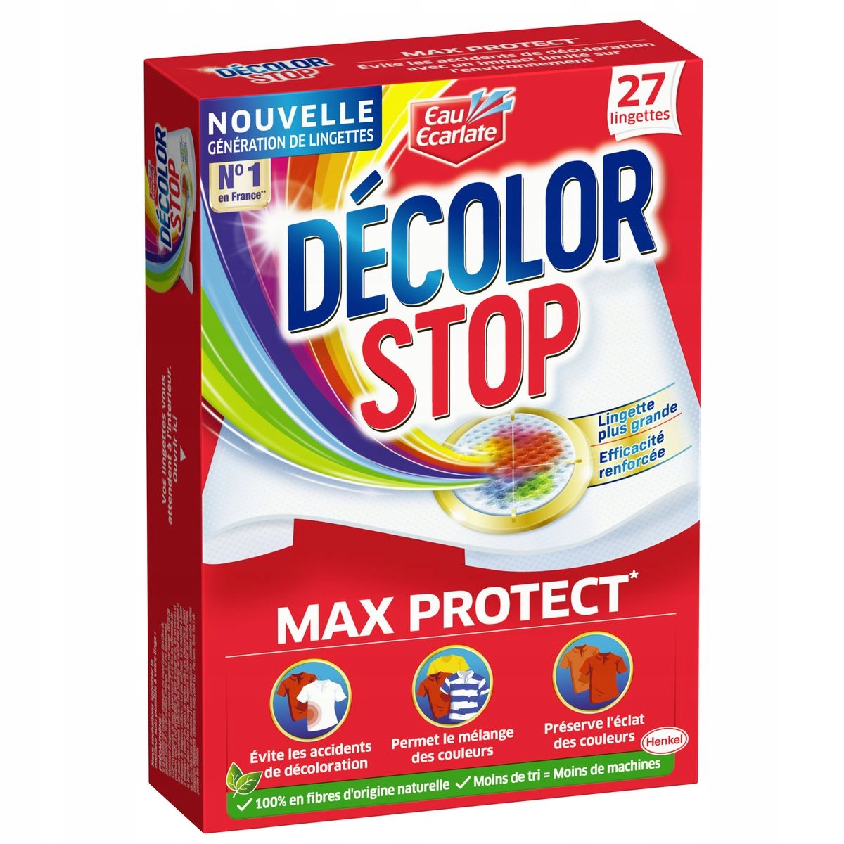 Decolor Stop MAX PROTECT 27 chusteczek _fra