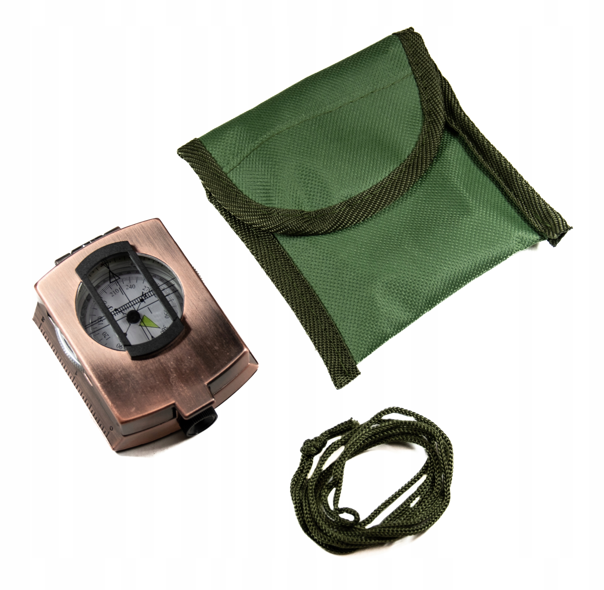 Kompas Busola Profesionální Hliník, Kov, Armáda