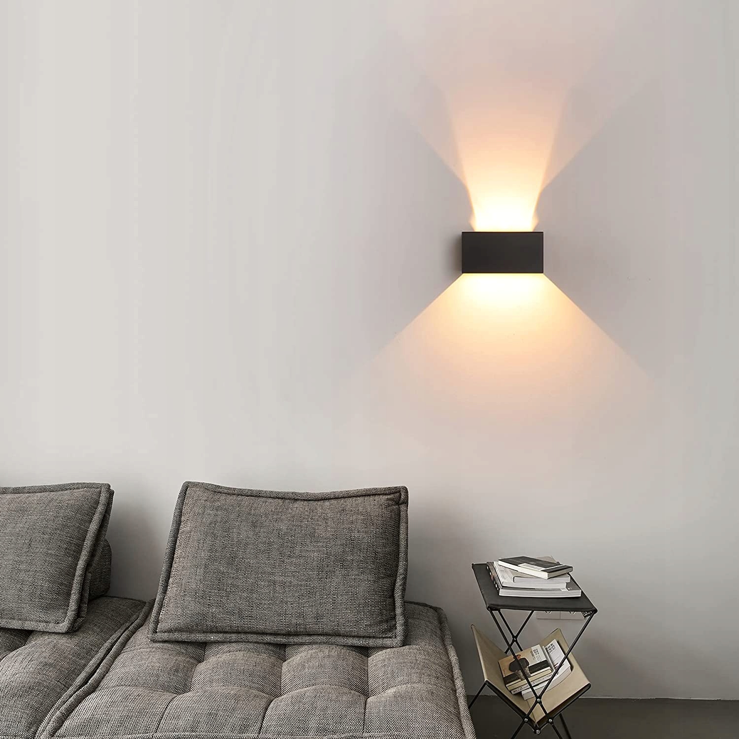 ZEWNĘTRZNY KINKIET WEWNĘTRZNY/ZEWNĘTRZNY LED 24W Kolor biały