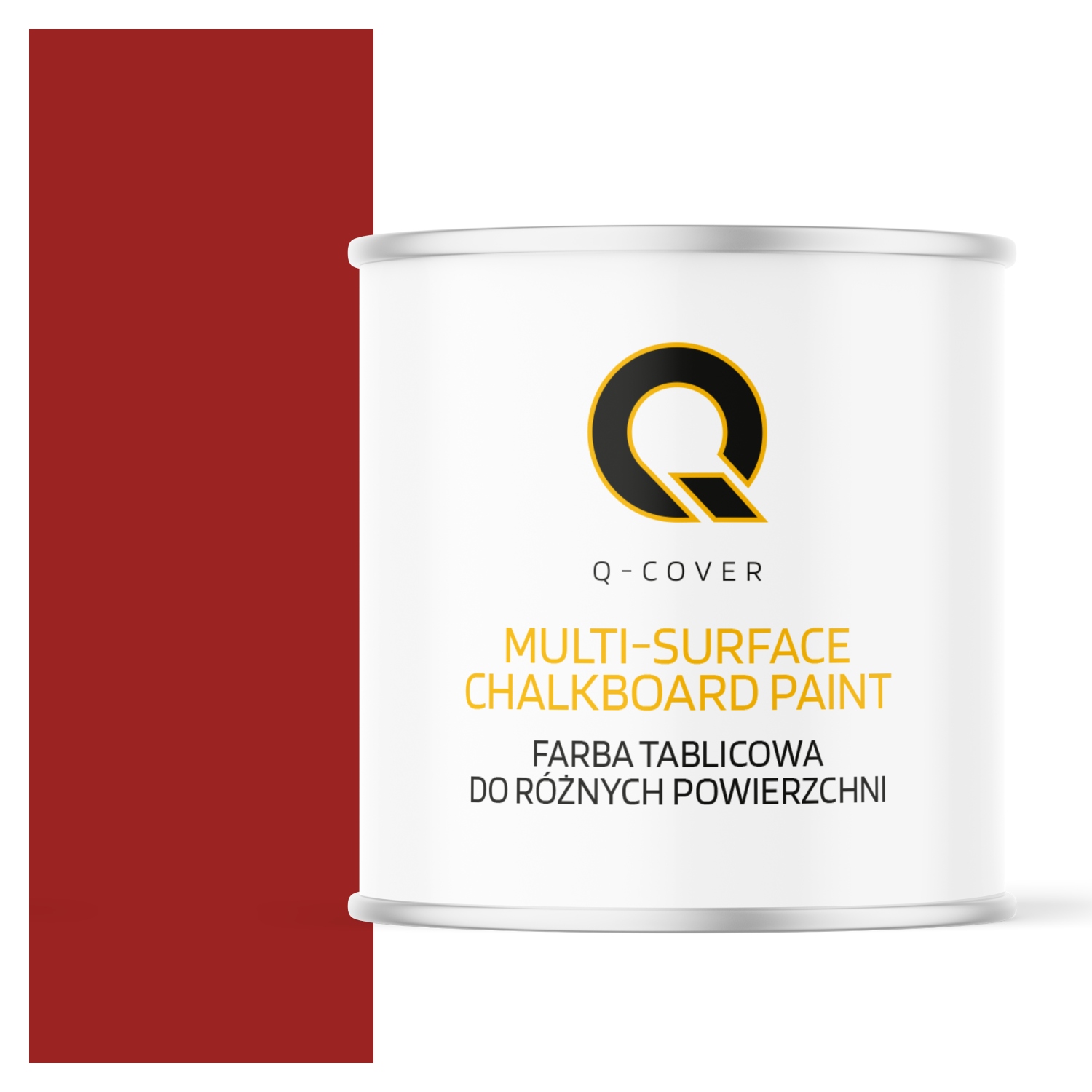 Farba na steny na písanie kriedou Tabuľa Mat Červená Karmínová RAL3002 2,5L