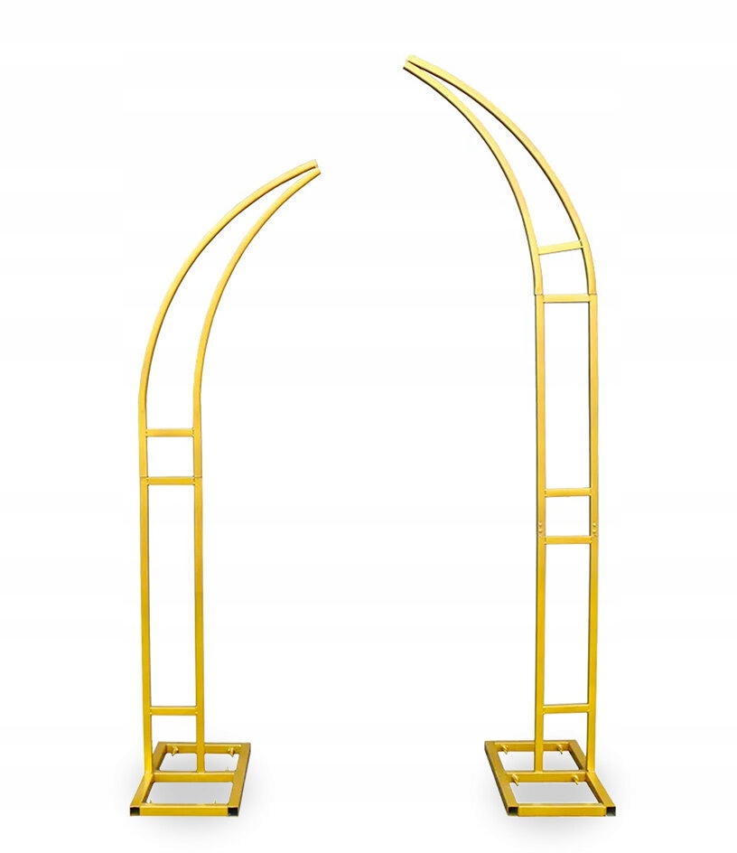 Rámy Oblouky Svatební Hostina narozeniny Dekorace 2 v 1 240 a 210 cm Kovové