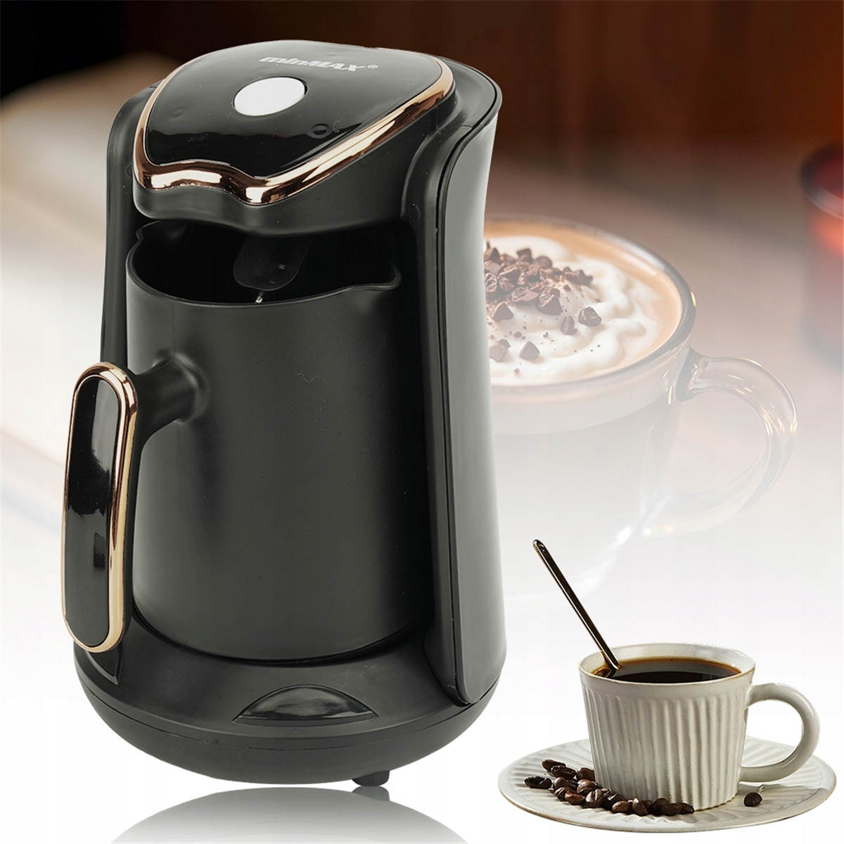 600W Kávovar Se Speciální Výlevkou Pro Espresso A Čaj