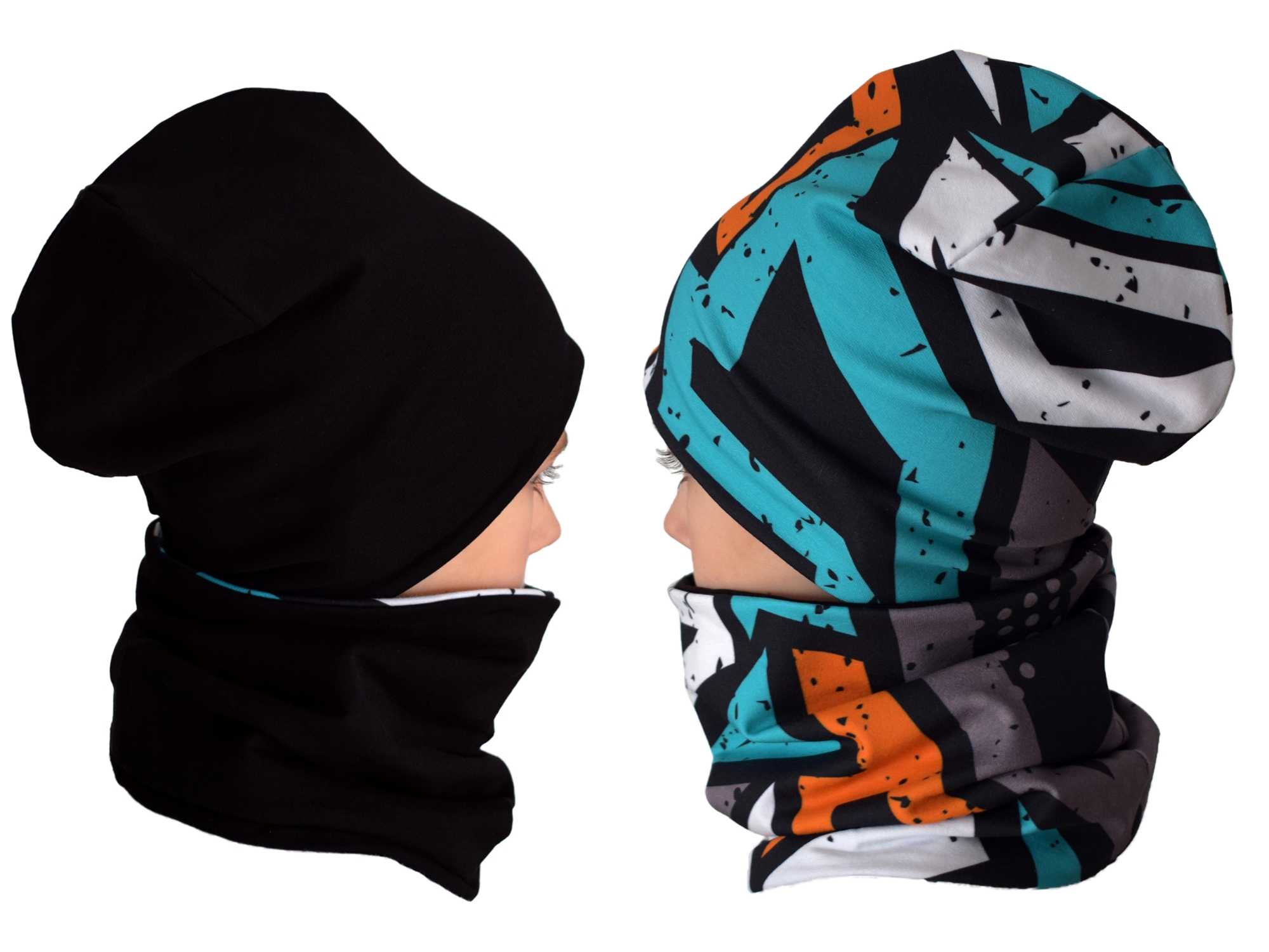 

Komplet dwuwarstwowy Czapka I Komin 52 Graffiti