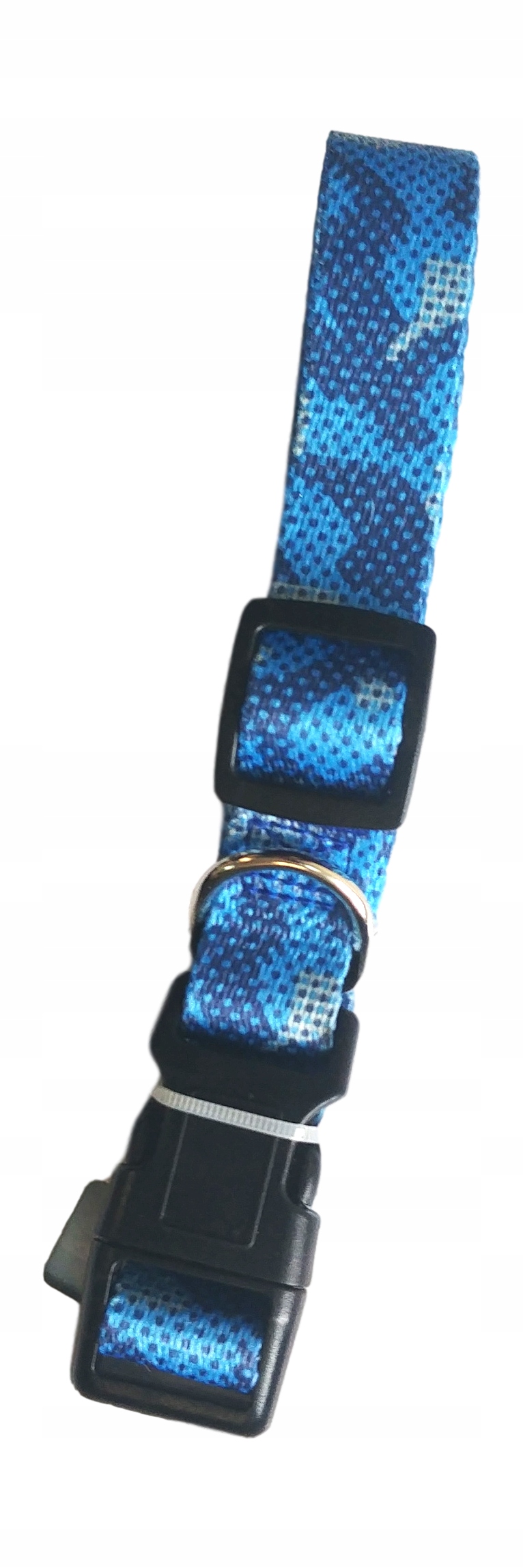 

Obroża Dla Psa Niebieska Moro 1,9 x 35 - 50 cm