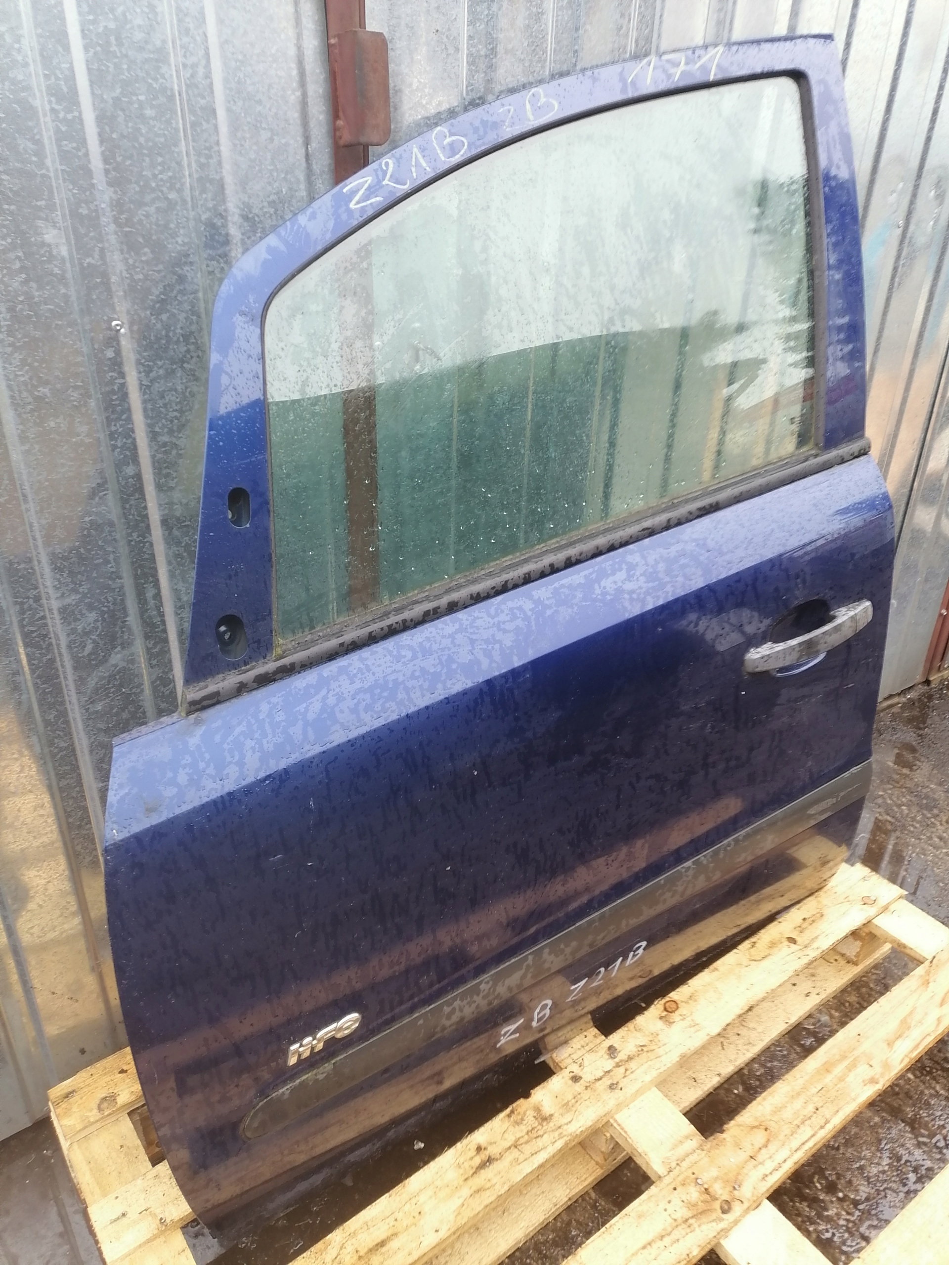 door left left front front OPEL ZAFIRA B Z21B