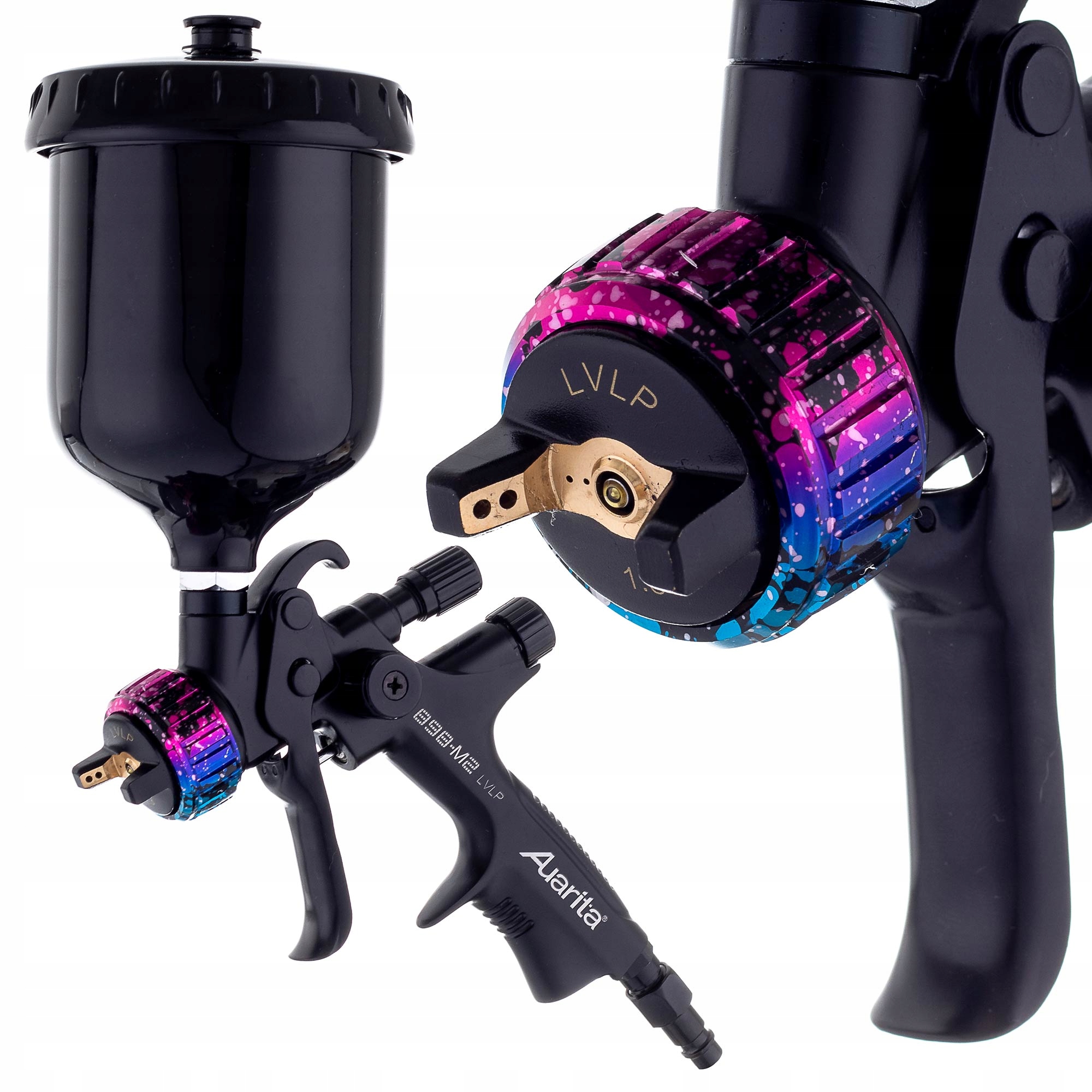 Lakovací Pistole Lvlp 1,4 MM 600 ML Teflonové Tělo, Profesionální