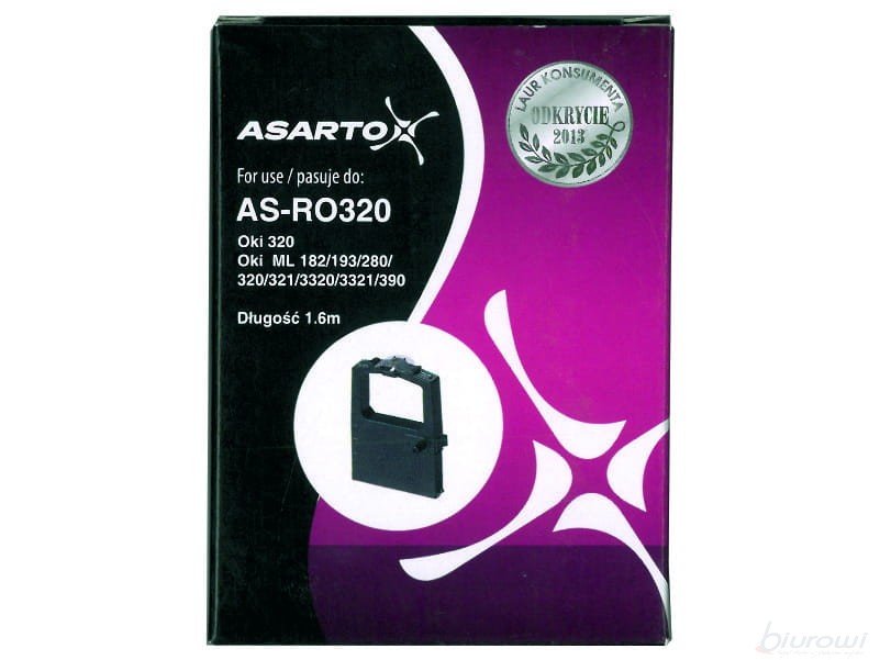 Taśma Asarto AS-RO320 czarna