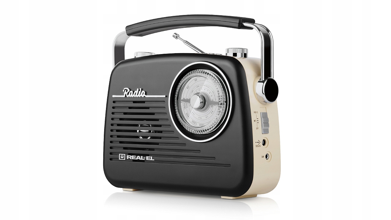 Radio sieciowo-bateryjne Fm/am/sw Real-El X-540