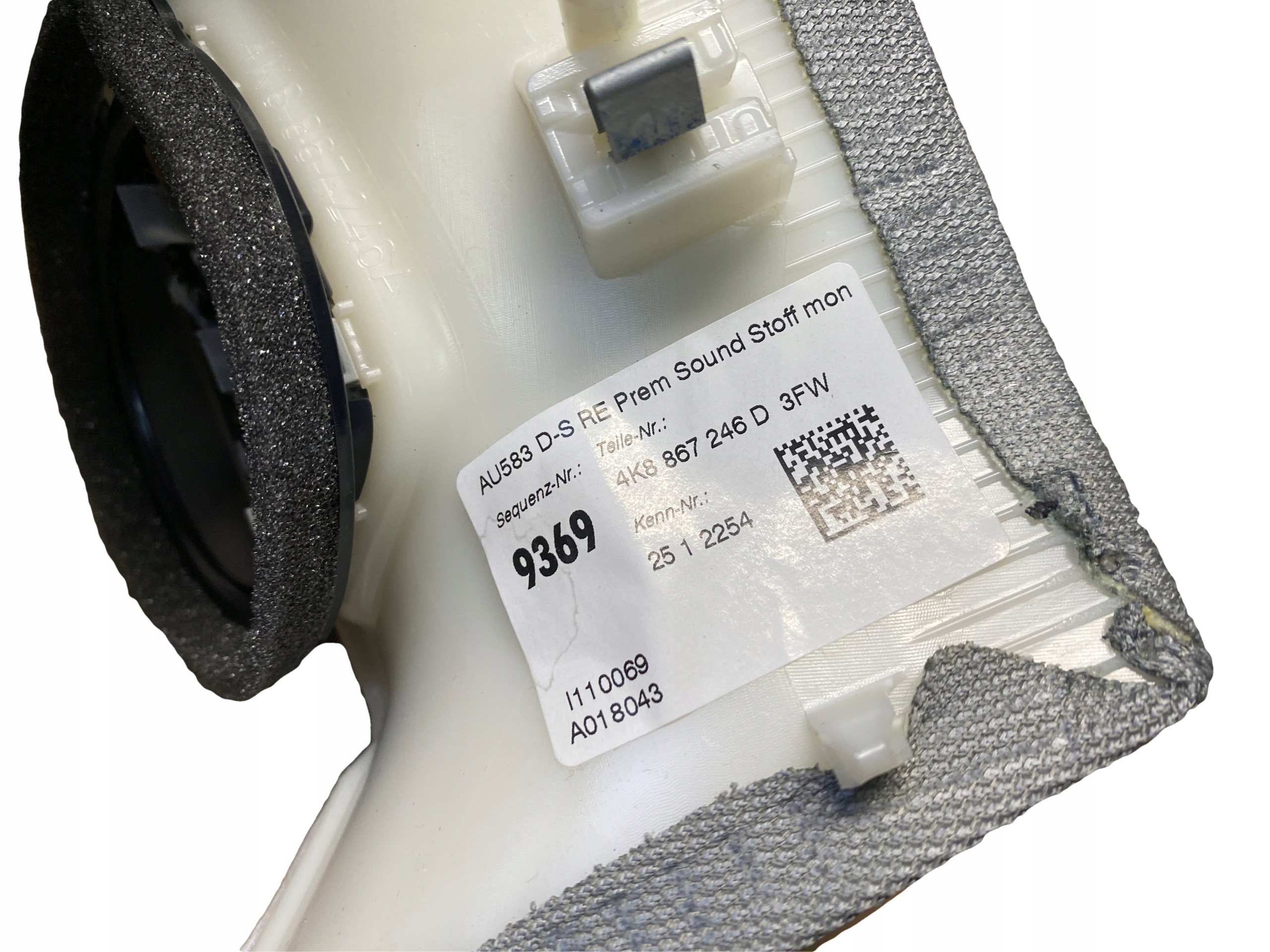 AUDI A7 4K cover SLUPKA right 4K8867246D