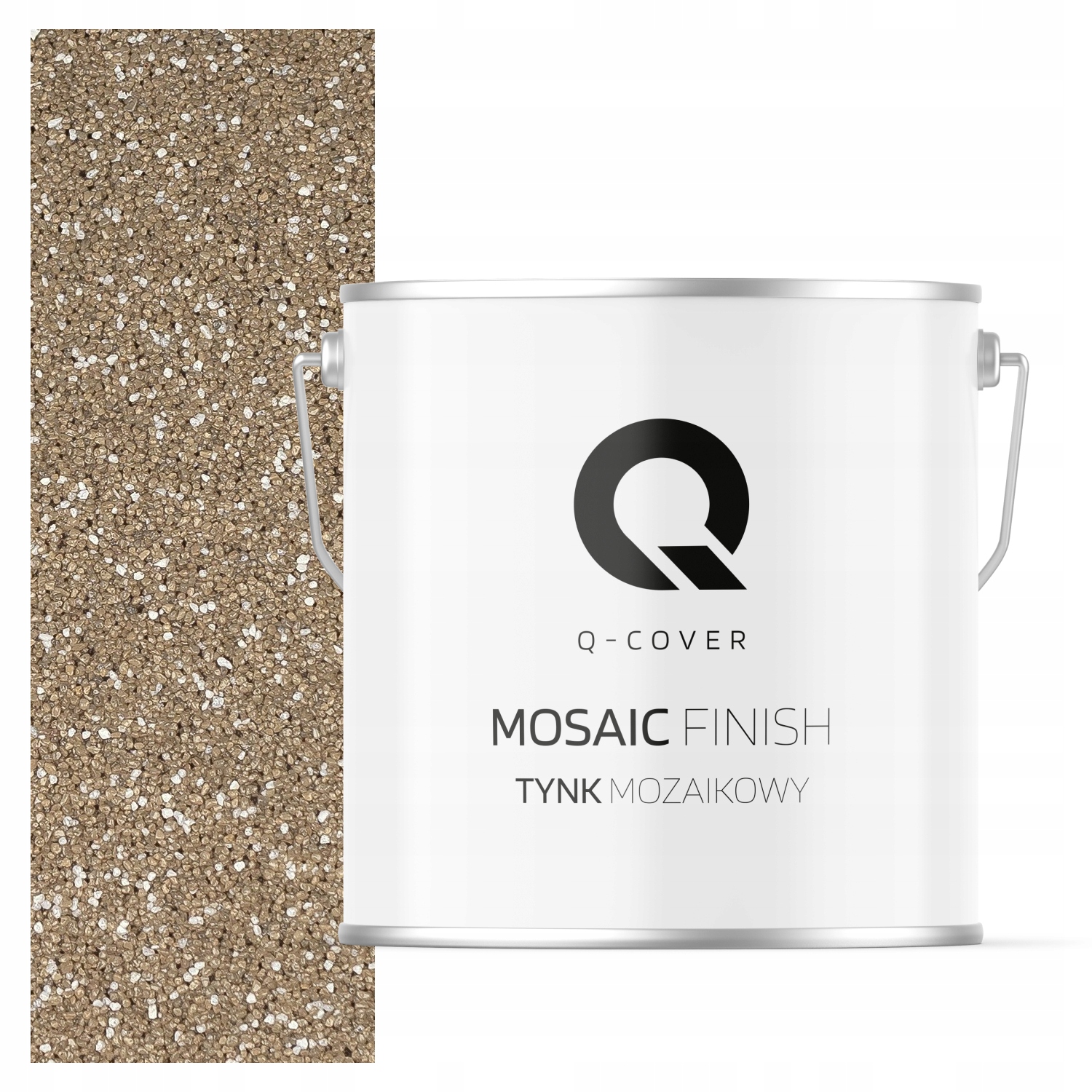 Mozaiková pryskyřičná omítka 7 kg Vnitřní vnější barva Béžová M65 Odolná