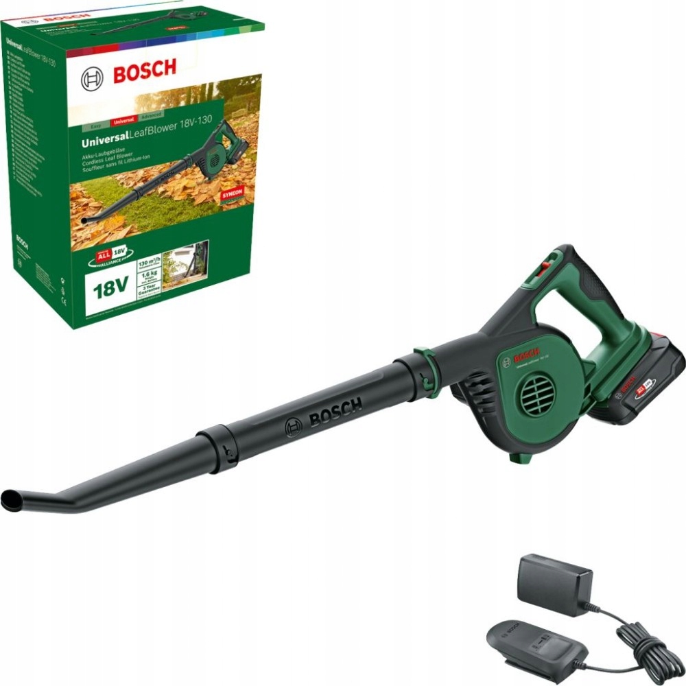Univerzální Foukač listí Bosch 18V-130 1x2,5Ah