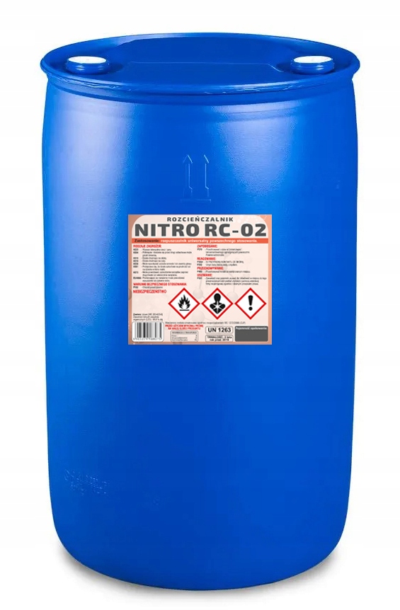 Rozpuszczalnik NITRO RC 02 BECZKA 200L TRENDEX