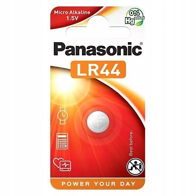 Bateria alkaliczna Panasonic LR44 1 szt.
