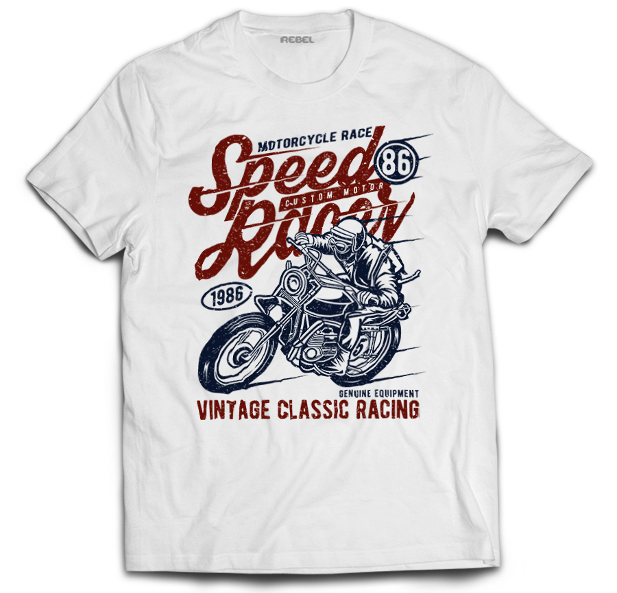 

Tshirt motocykl motor motoryzacja speed race L