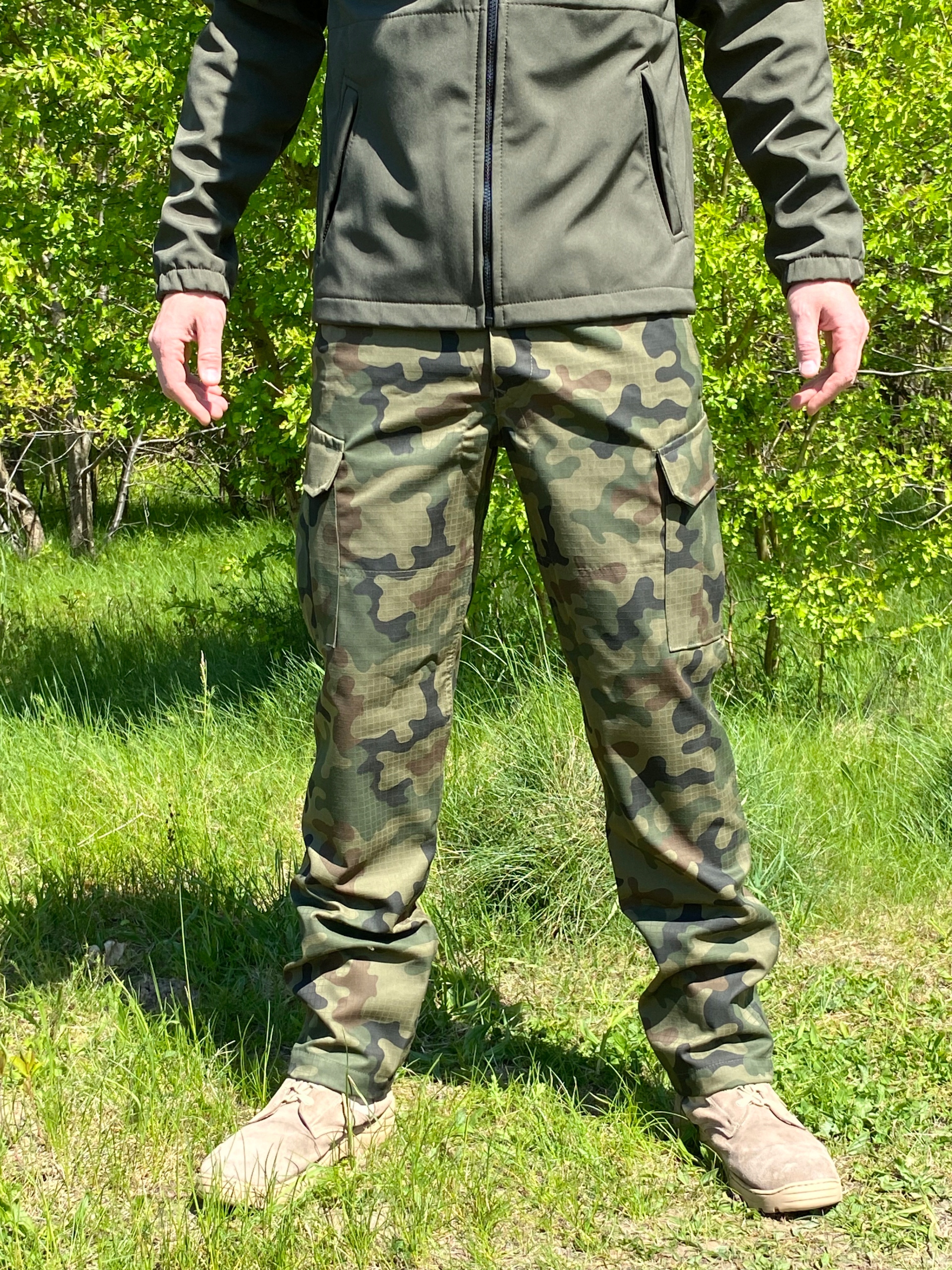 Spodnie wojskowe MORO Wz2010 Bojówki Rip-stop XXL Marka GROM